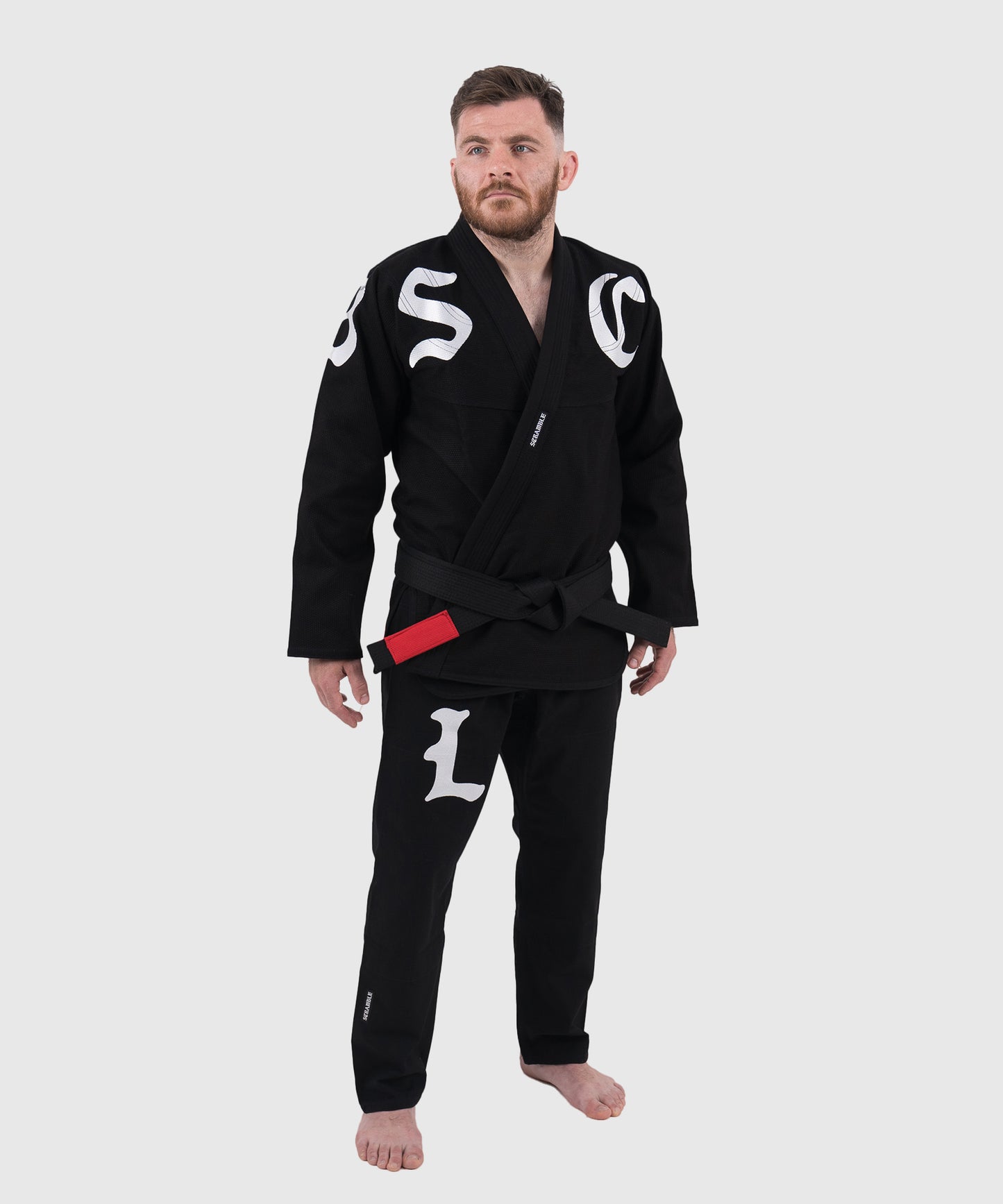 Kimono De JJB Scramble Glyph - Noir