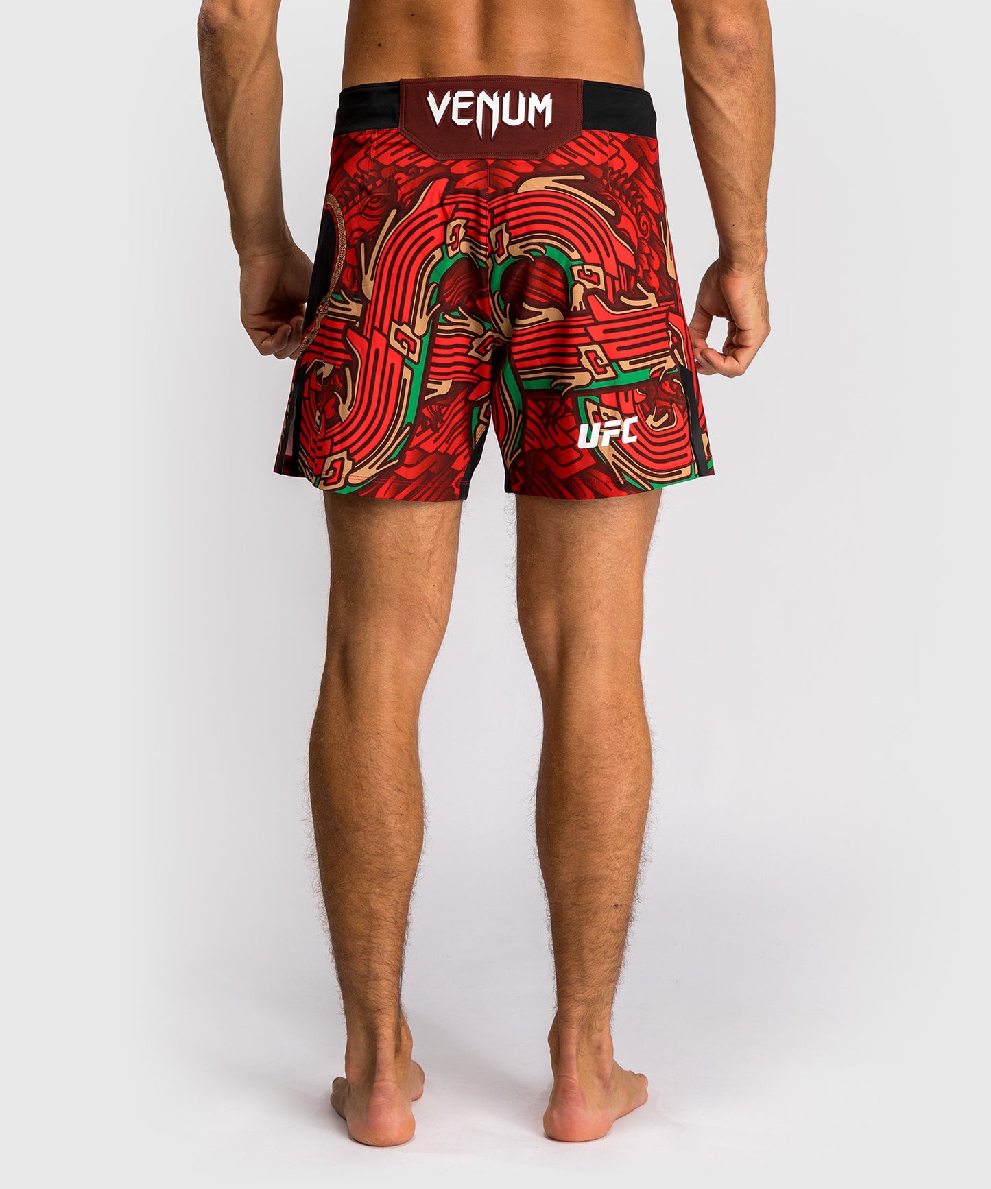 Short de Combat pour Hommes UFC Unrivaled by Venum Brandon Moreno - Rouge