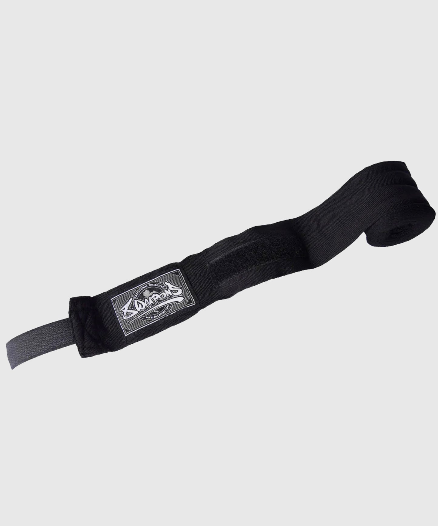 Bandages de boxe semi-élastiques 8 Weapons - 5m - Noir