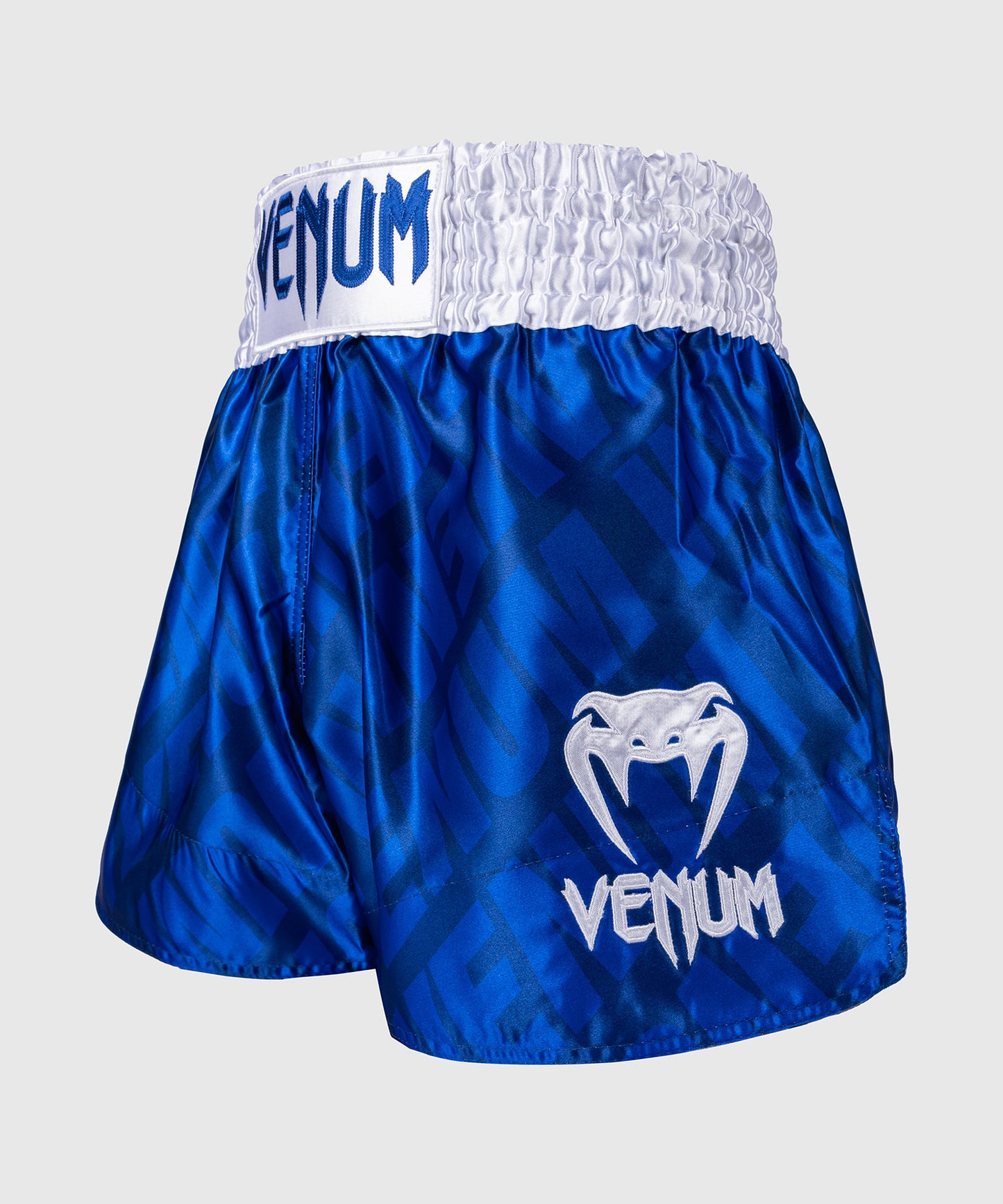Venum Contender XT Muay Thai Shorts – Königsblau/Weiß