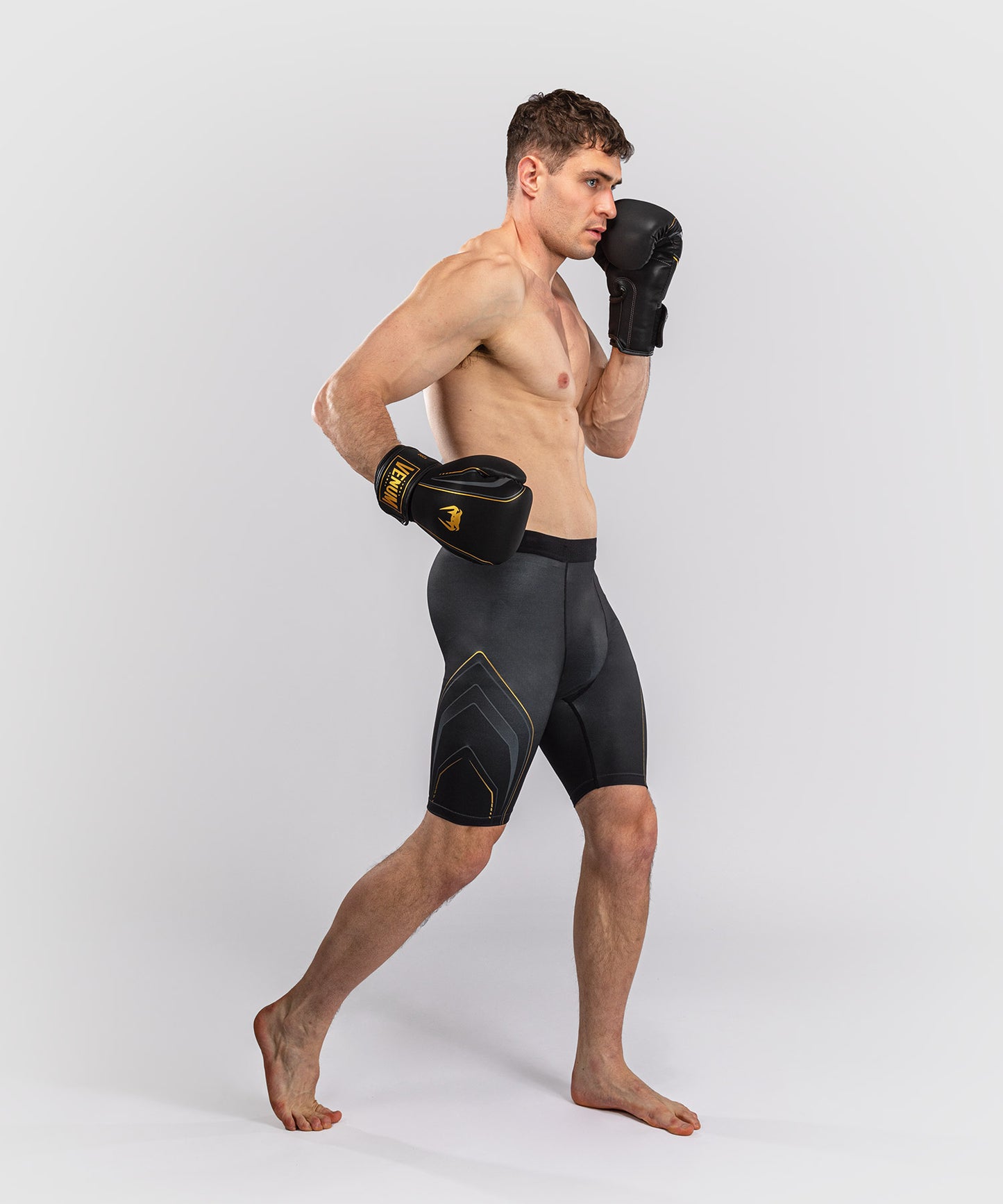 Venum Streamline Pantaloncini a Compressione – Nero/Oro