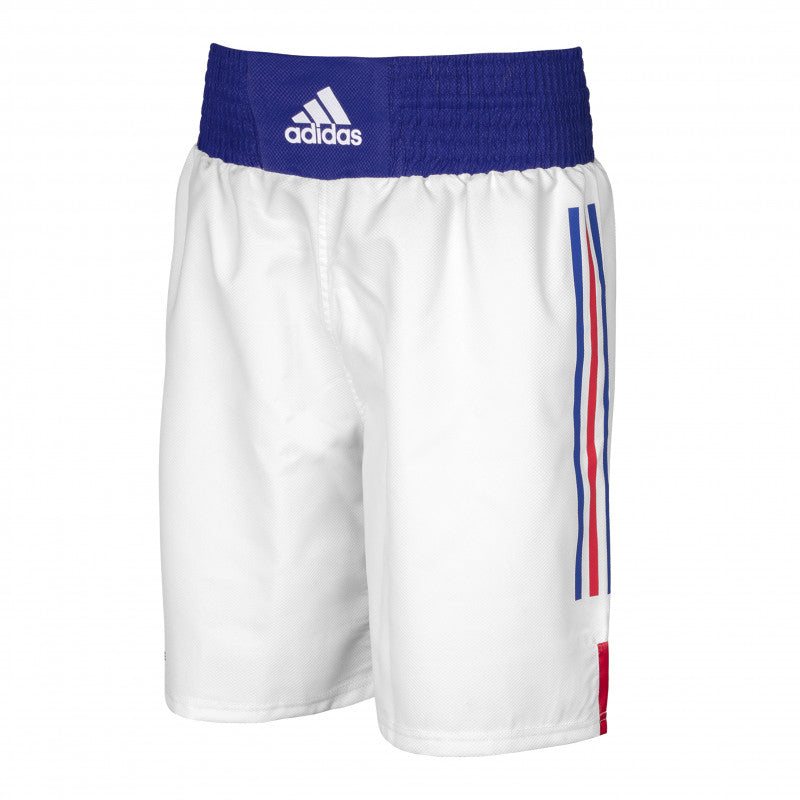SHORT DE BOXE ADIDAS FFB - Blanc