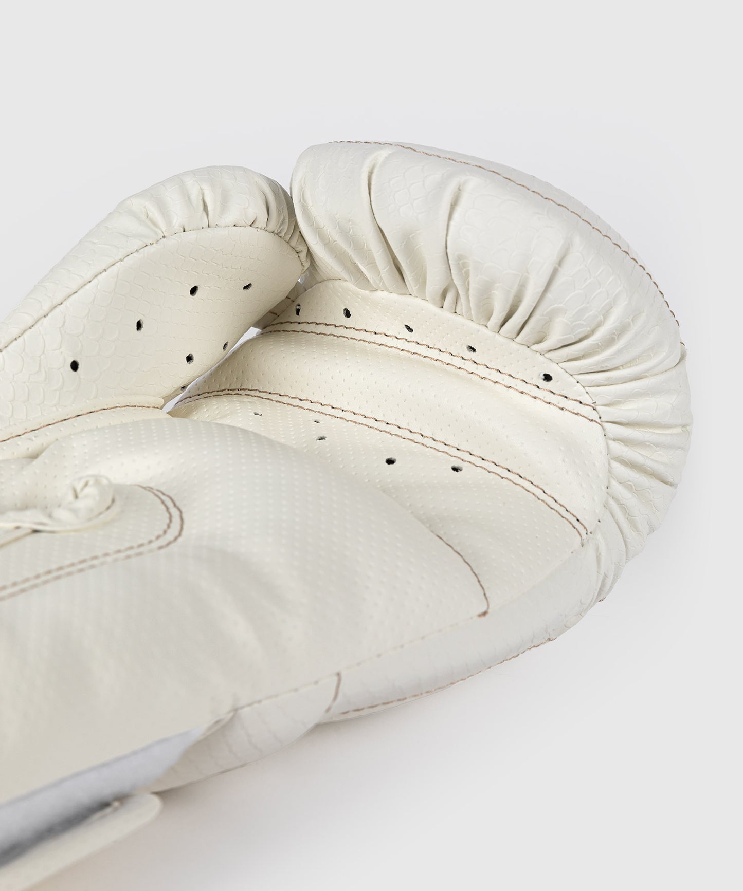 Venum Impact Evo Scales Boxing Gloves - Ivory