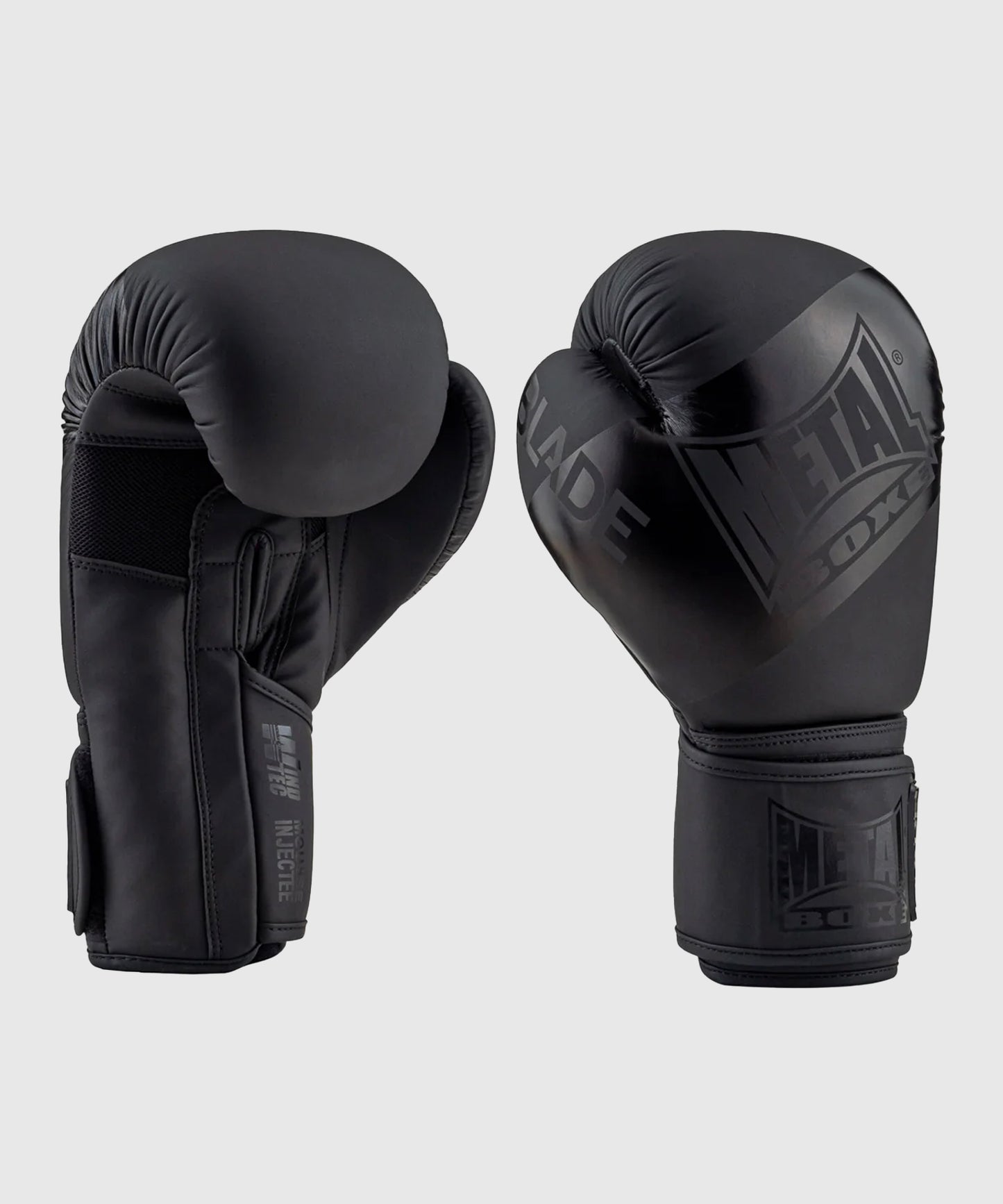 Gants Metal Boxe Blade - Black is Black (Noir/Noir)