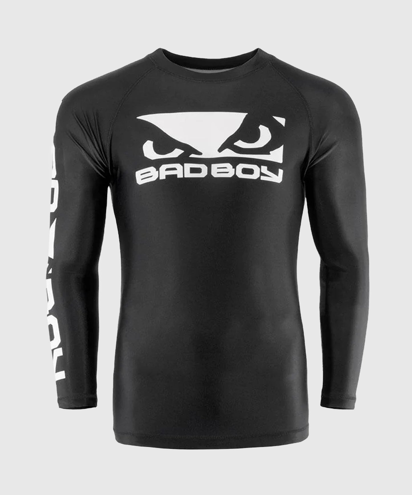 Kompressions-T-Shirt Bad Boy - Langarm - Schwarz/Weiß