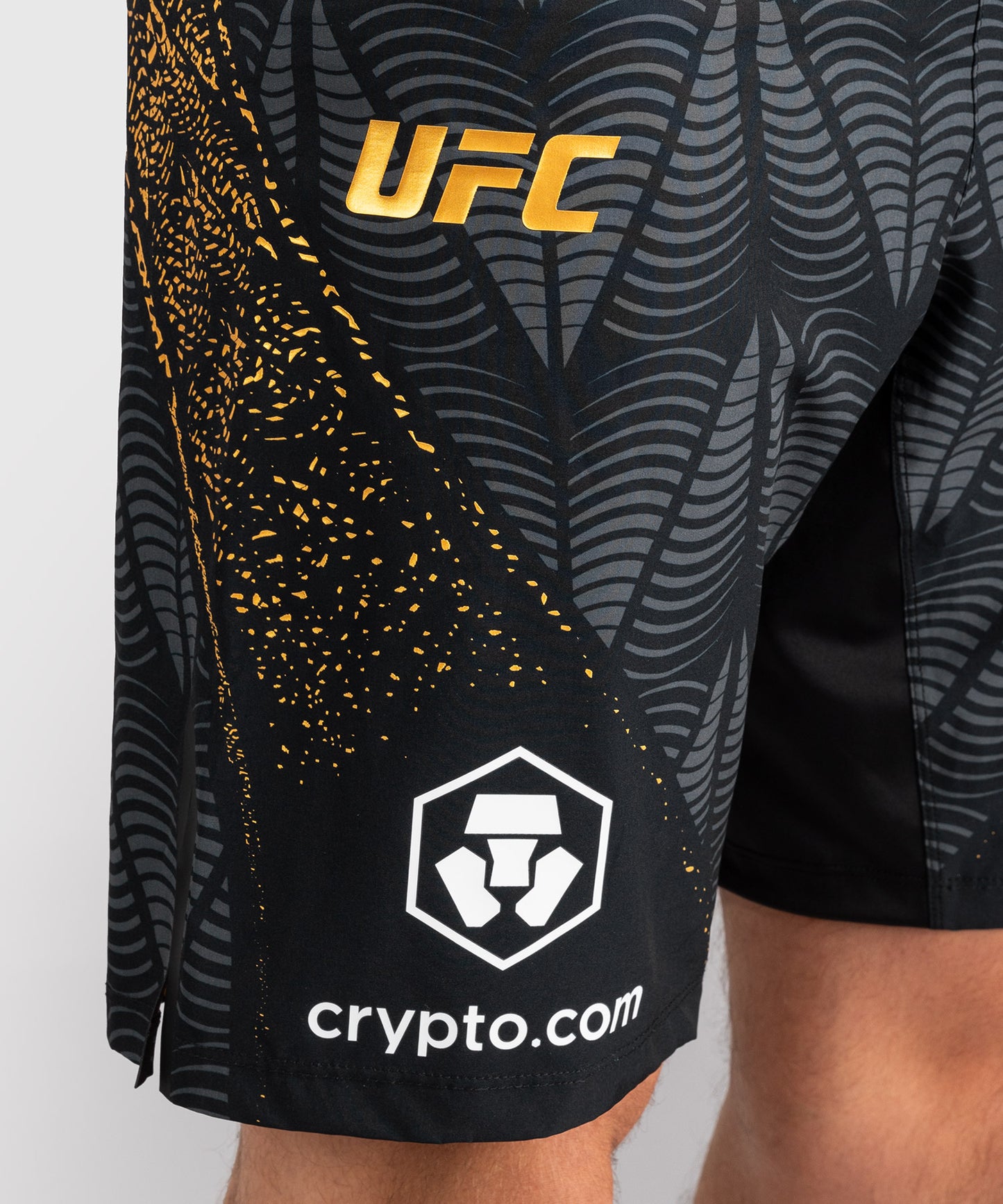 Men's UFC Zenith by Venum Champion Authentic Fight Night Long Fit Fight Short