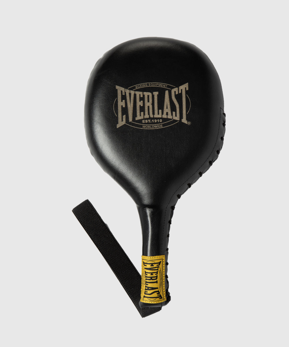 Everlast 1910 Leather Boxing Racket - Black