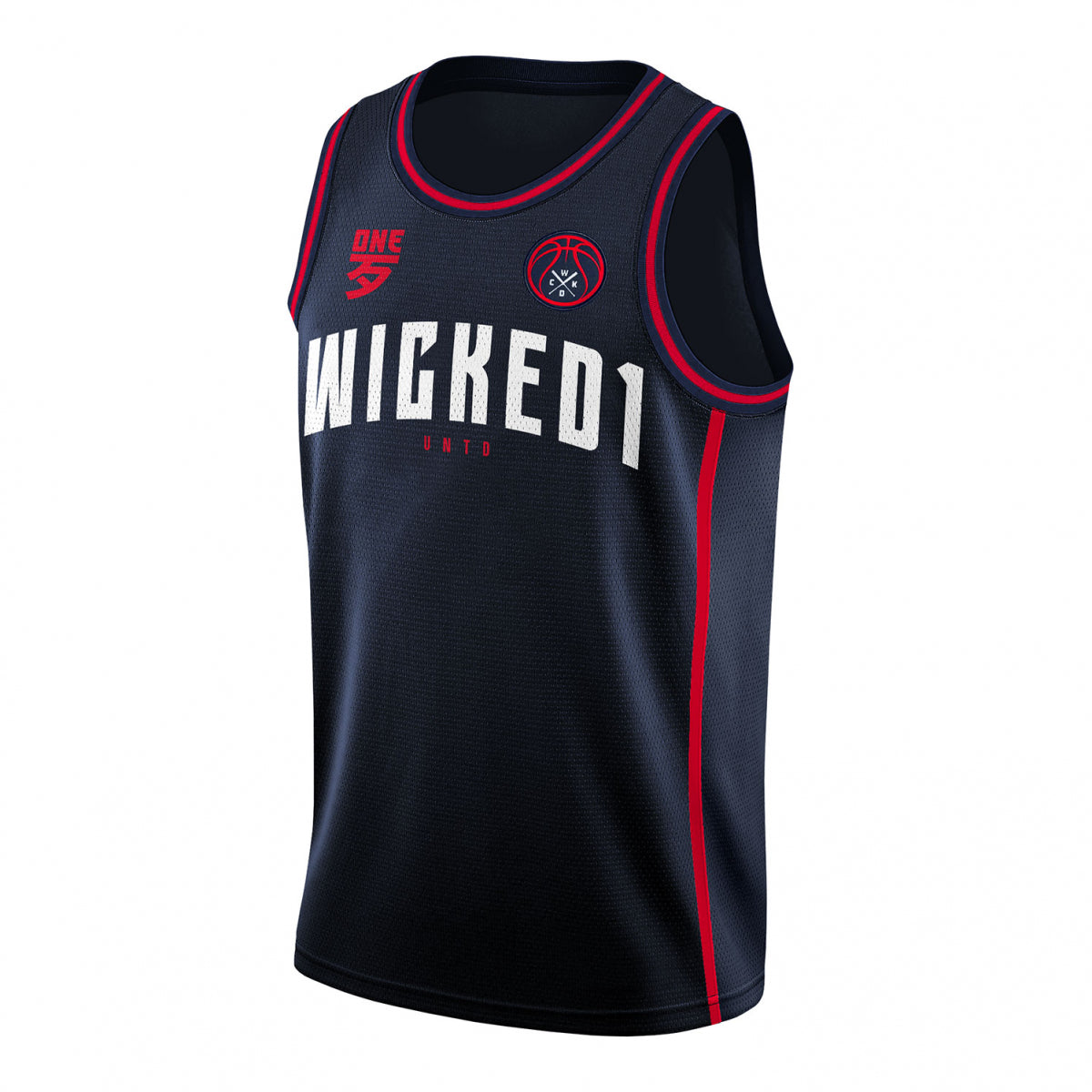 Wicked One All Stars Tank Top – Navy Blue/Red
