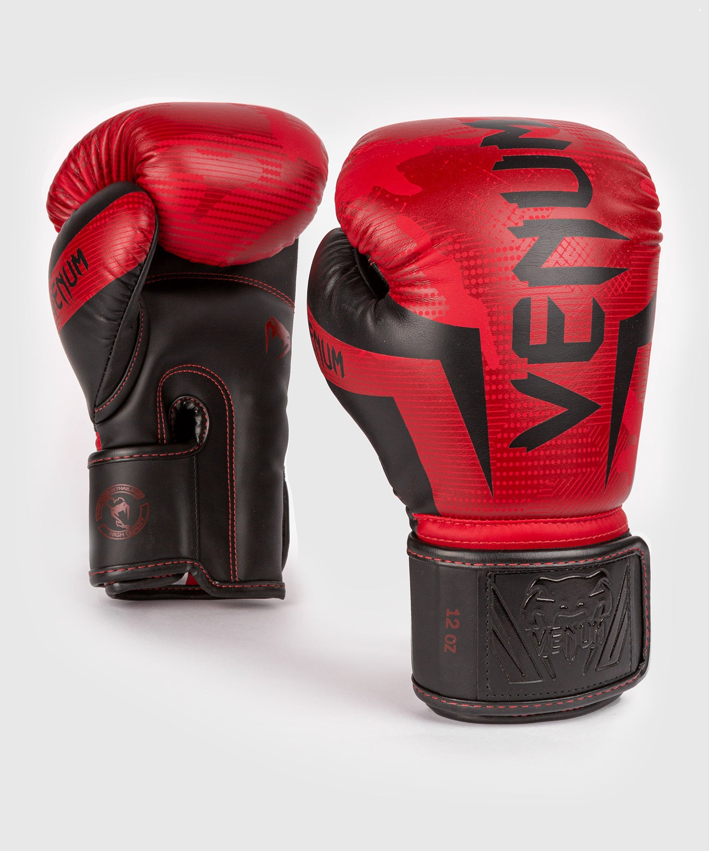 Gants de boxe Venum Elite – Rouge/Camo