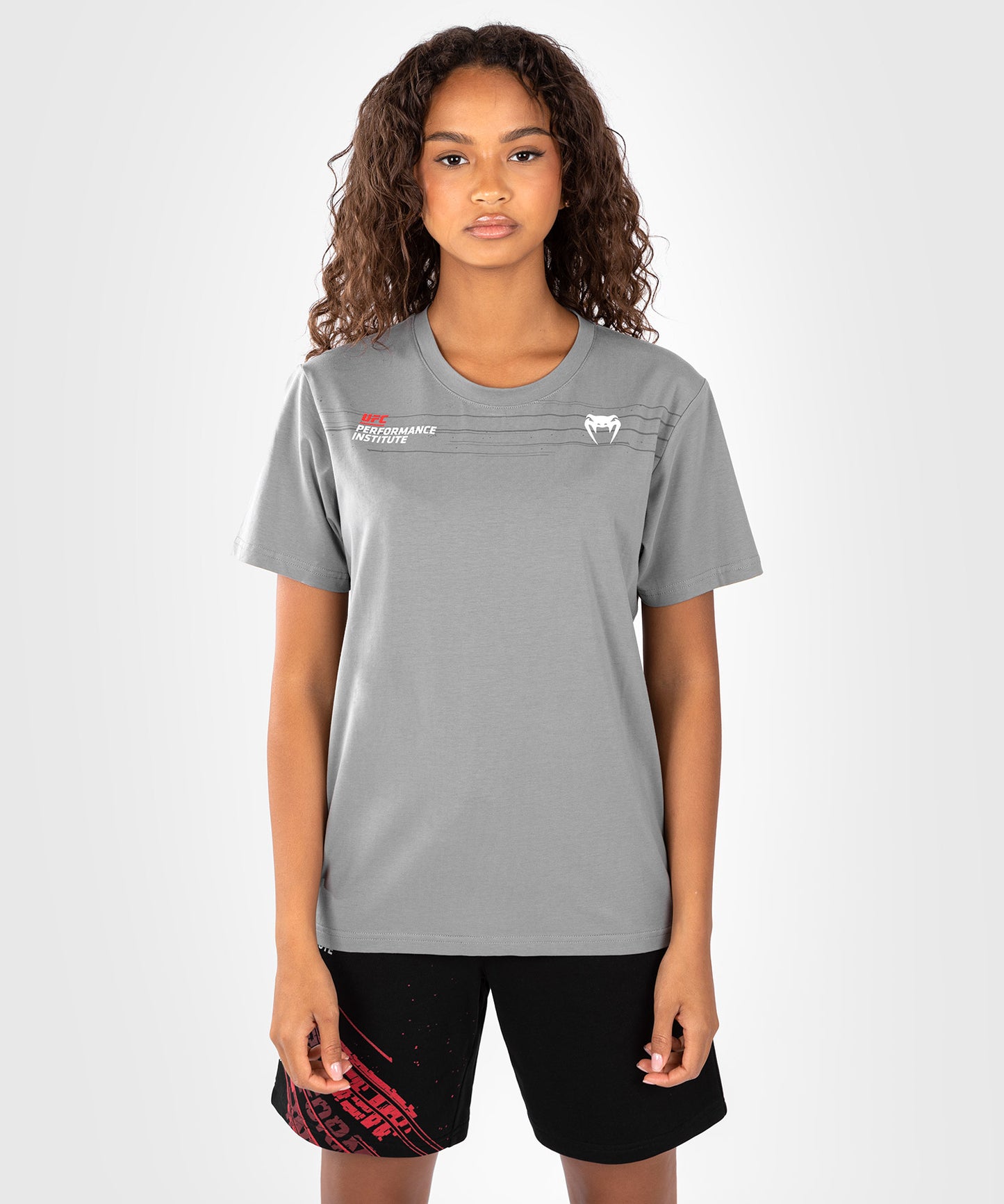 UFC Venum Performance Institute 2.0  T-Shirt Femme - Gris