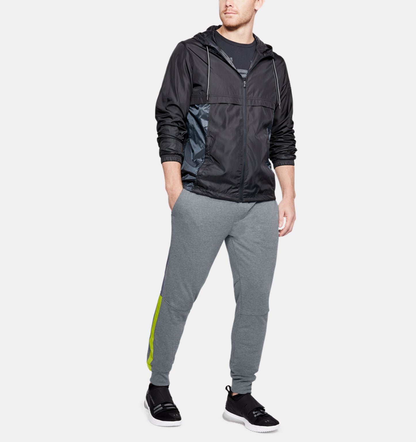 Pantalon de jogging Under Armour Threadborne™ Terry - Gris