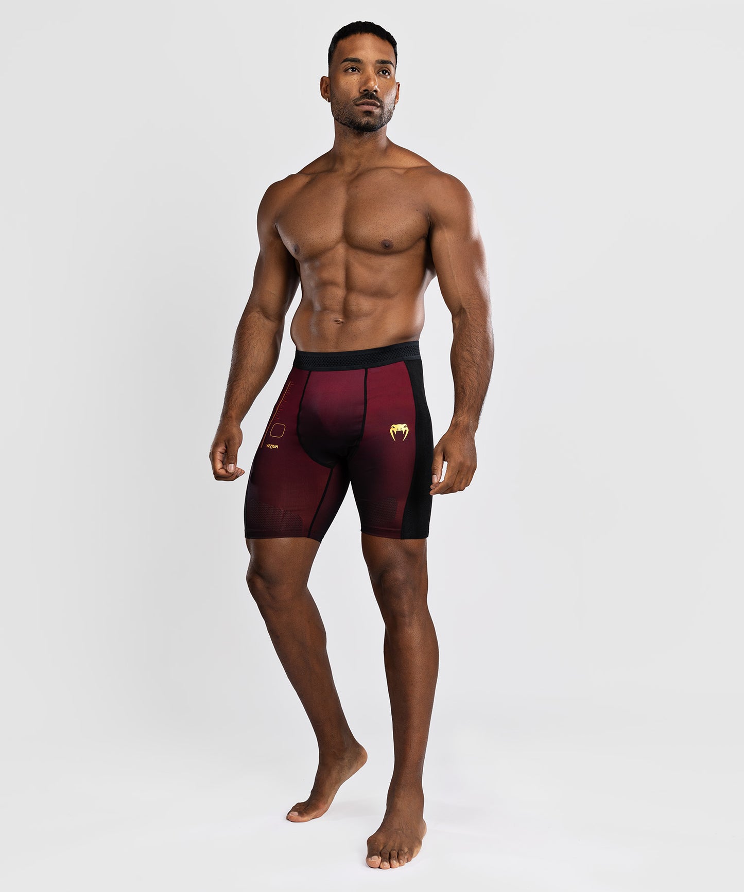 Venum Tactical XT Vale Tudo Short - Black/Bordeaux/Gold