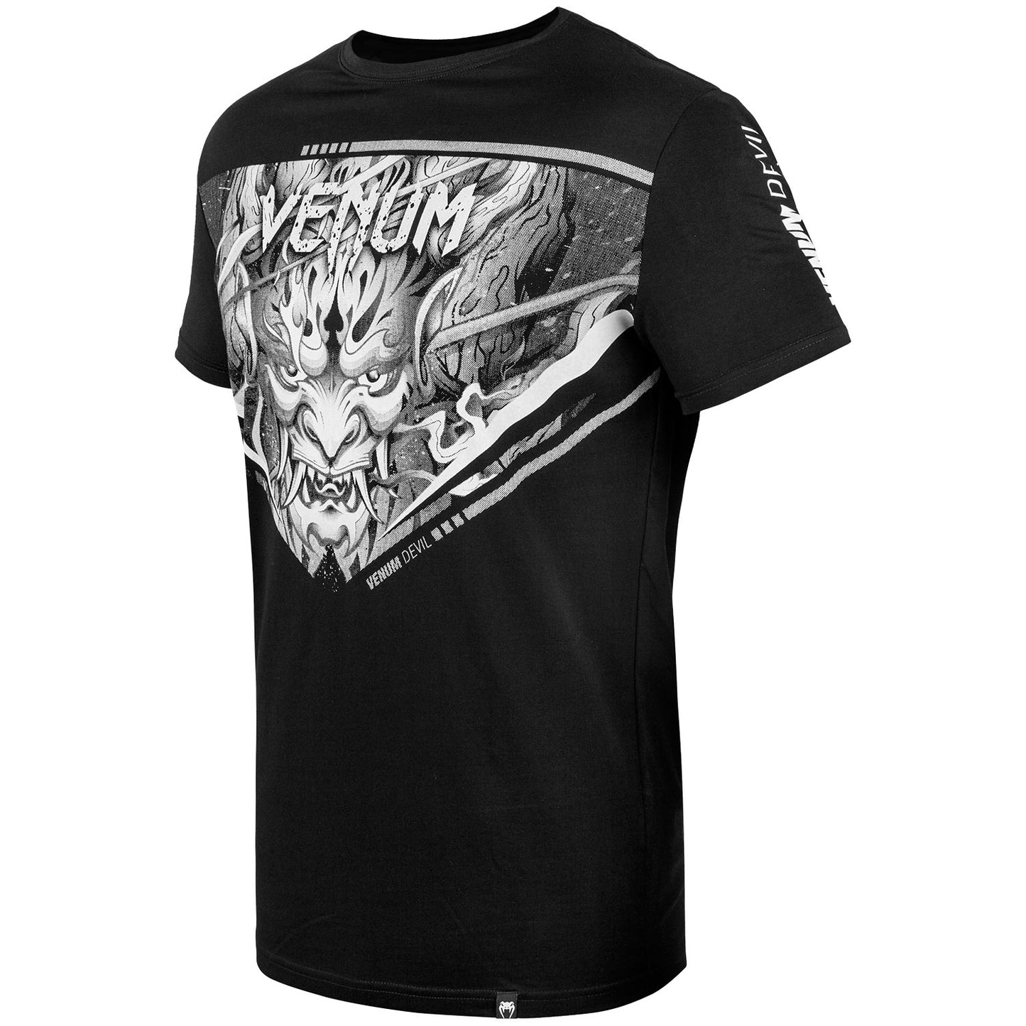 T-shirt Venum Devil - Bianca/Nera