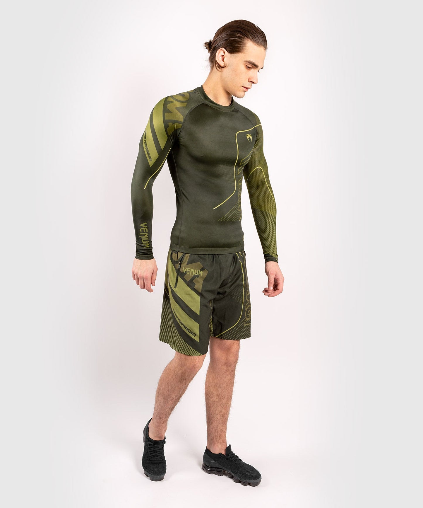 Rashguard Venum Commando Edition Loma Long Sleeve - Khaki