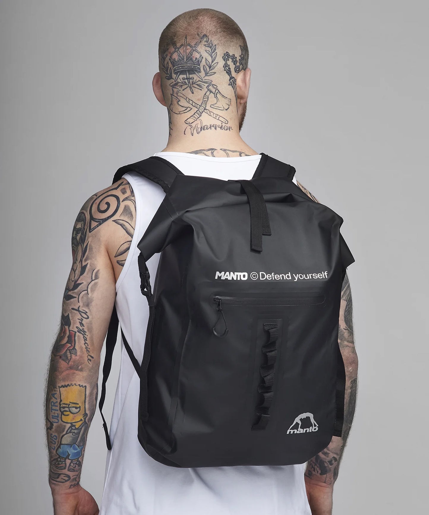 Manto New York Reflective Mochila - Negro