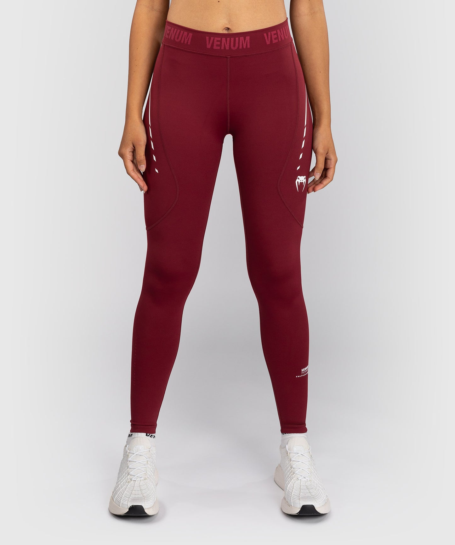 Venum Adrenaline Damen Leggings – Burgunder/Rosa