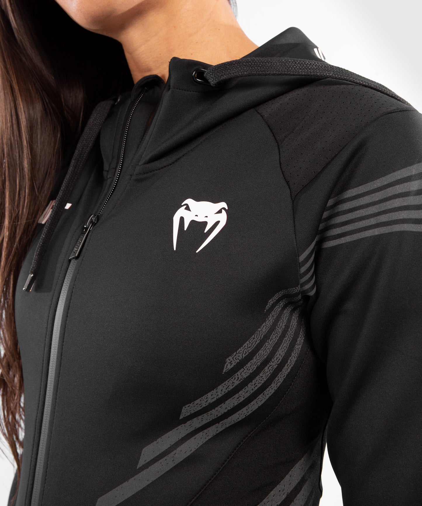 Sweatshirt à Capuche Femme UFC Venum Authentic Fight Night - Noir
