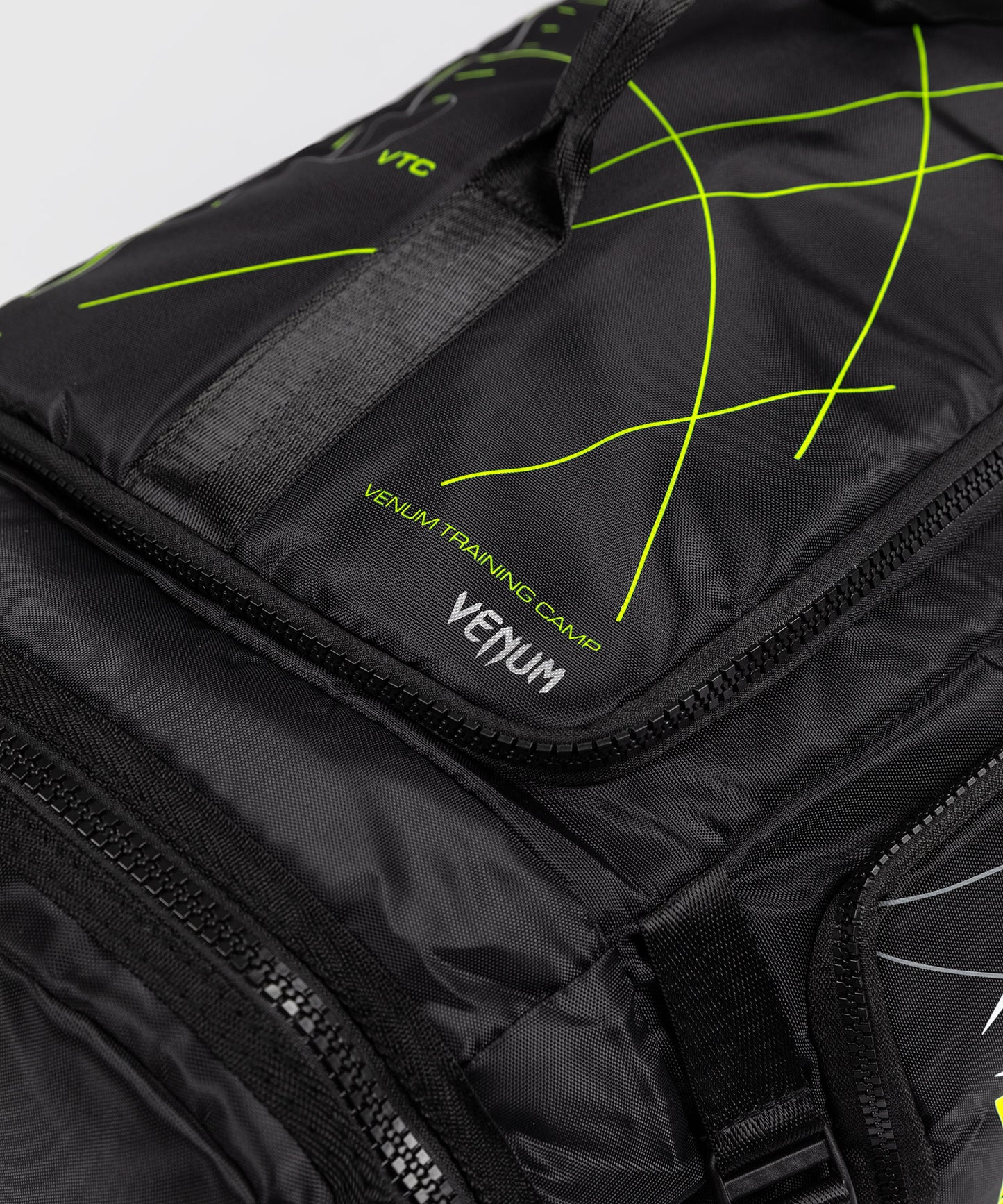 Sac de sport Venum Training Camp 4.0 - Noir/Vert Fluo
