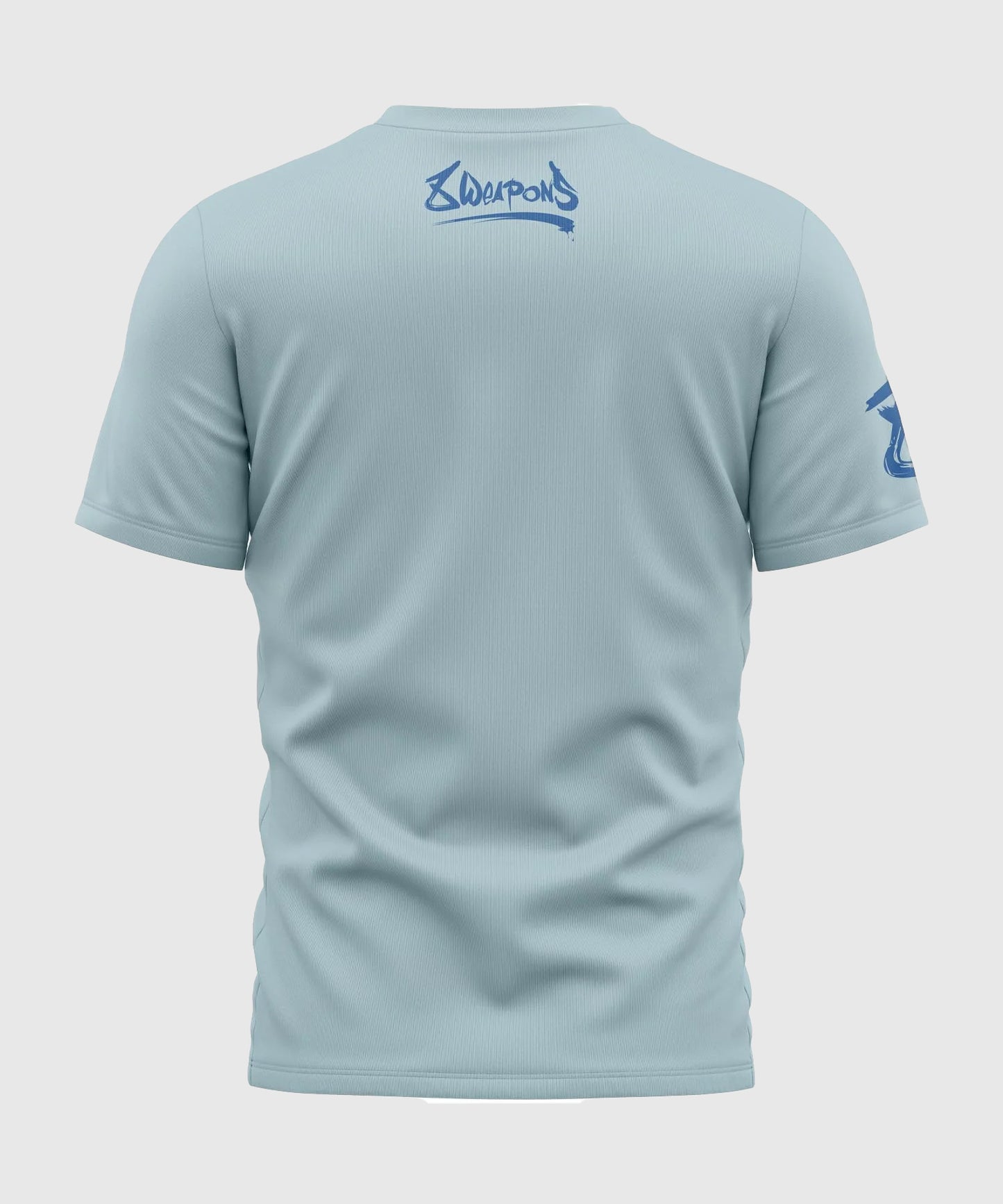 8 Weapons Unlimited T-Shirt - Light Blue