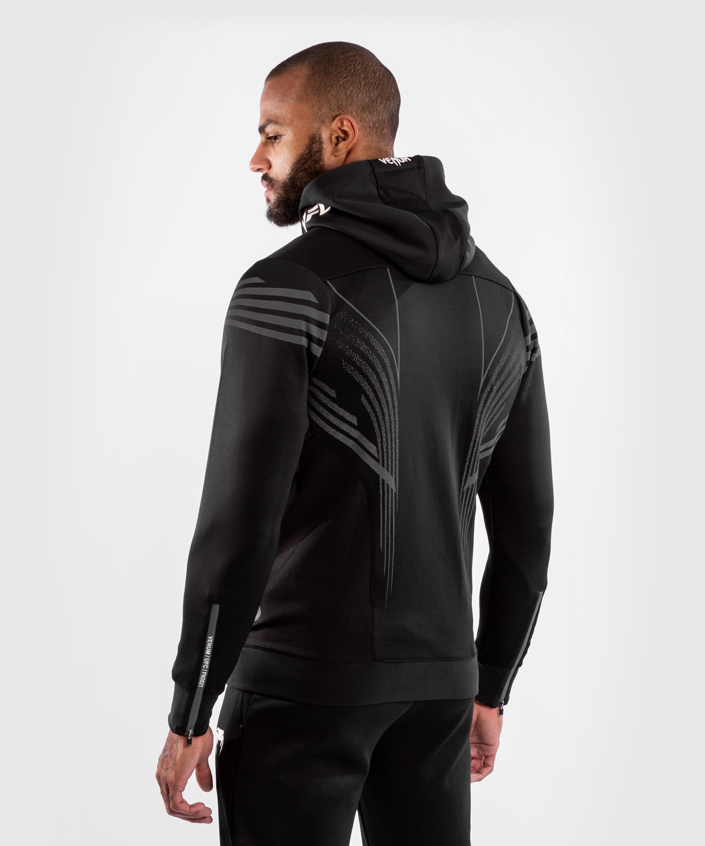 Sweatshirt à Capuche Homme UFC Venum Authentic Fight Night - Noir