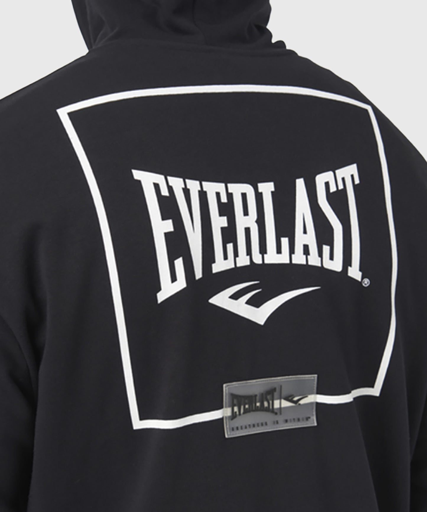 Everlast Back Square Zipped Sweatshirt - Black