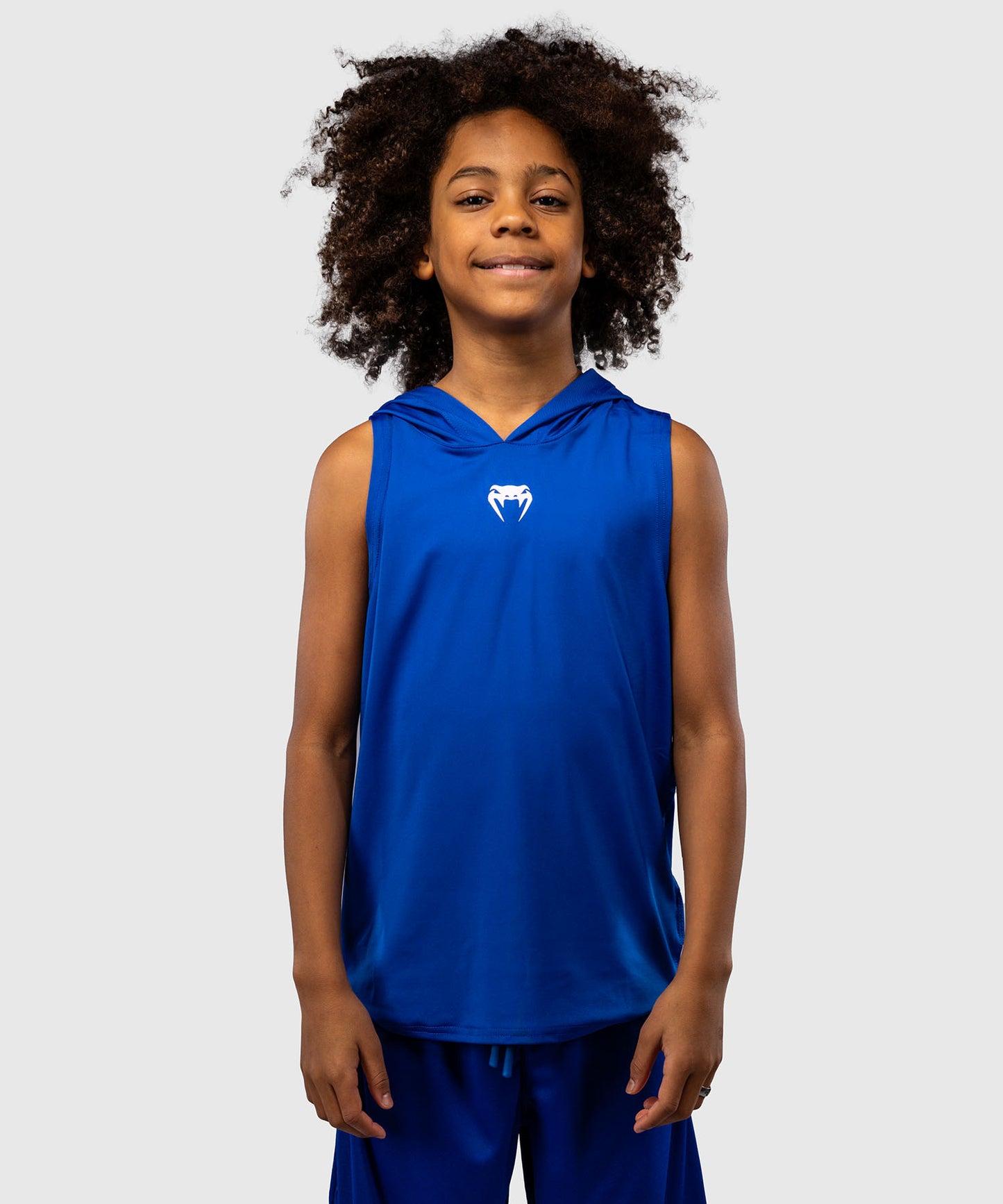 Sweat à capuche sans manches Dry Tech pour Enfants Venum Elite - Bleu Royal