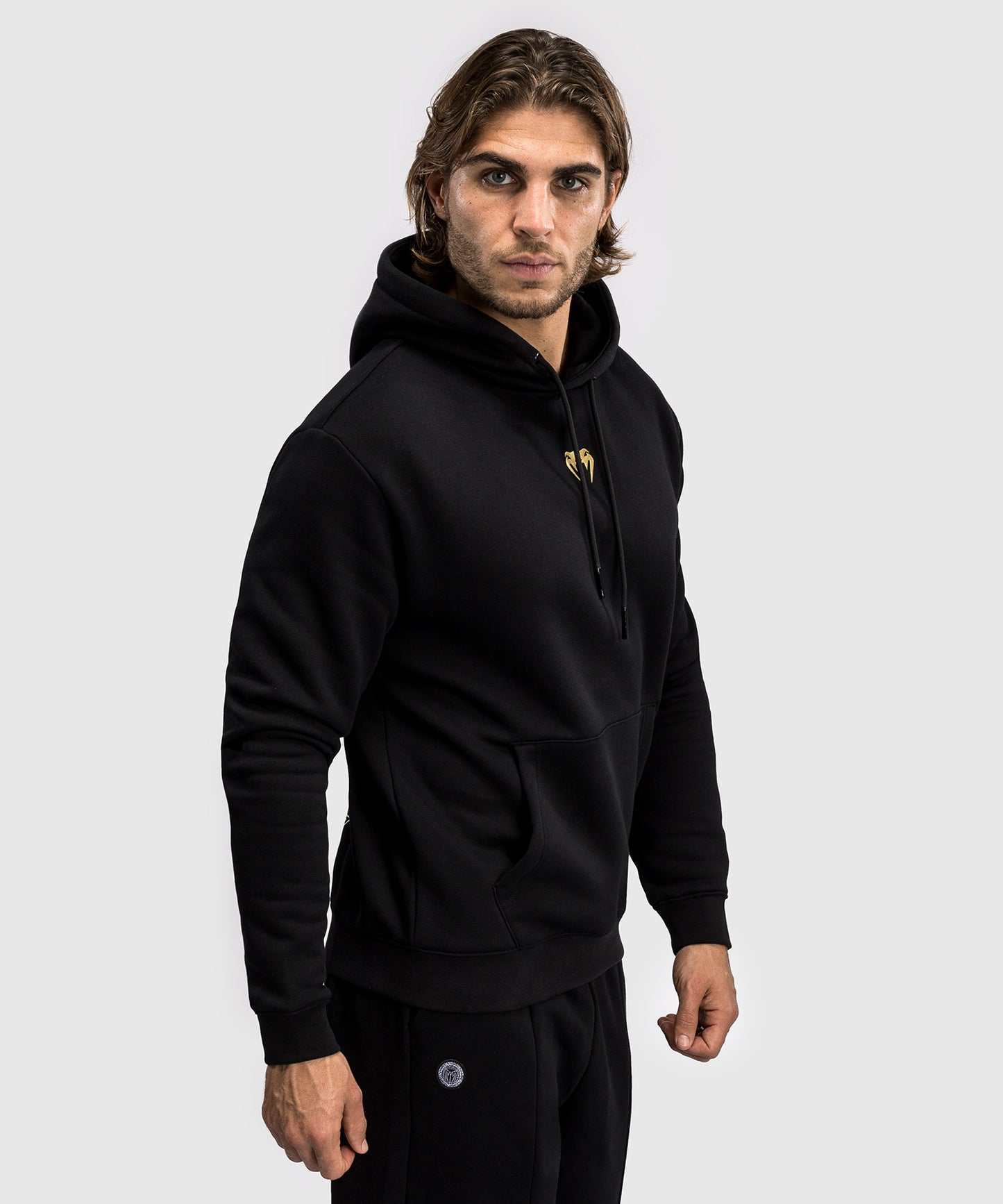 Venum x Tekken 8 Hooded Sweatshirt - Marshall Law - Black/Red/Gold