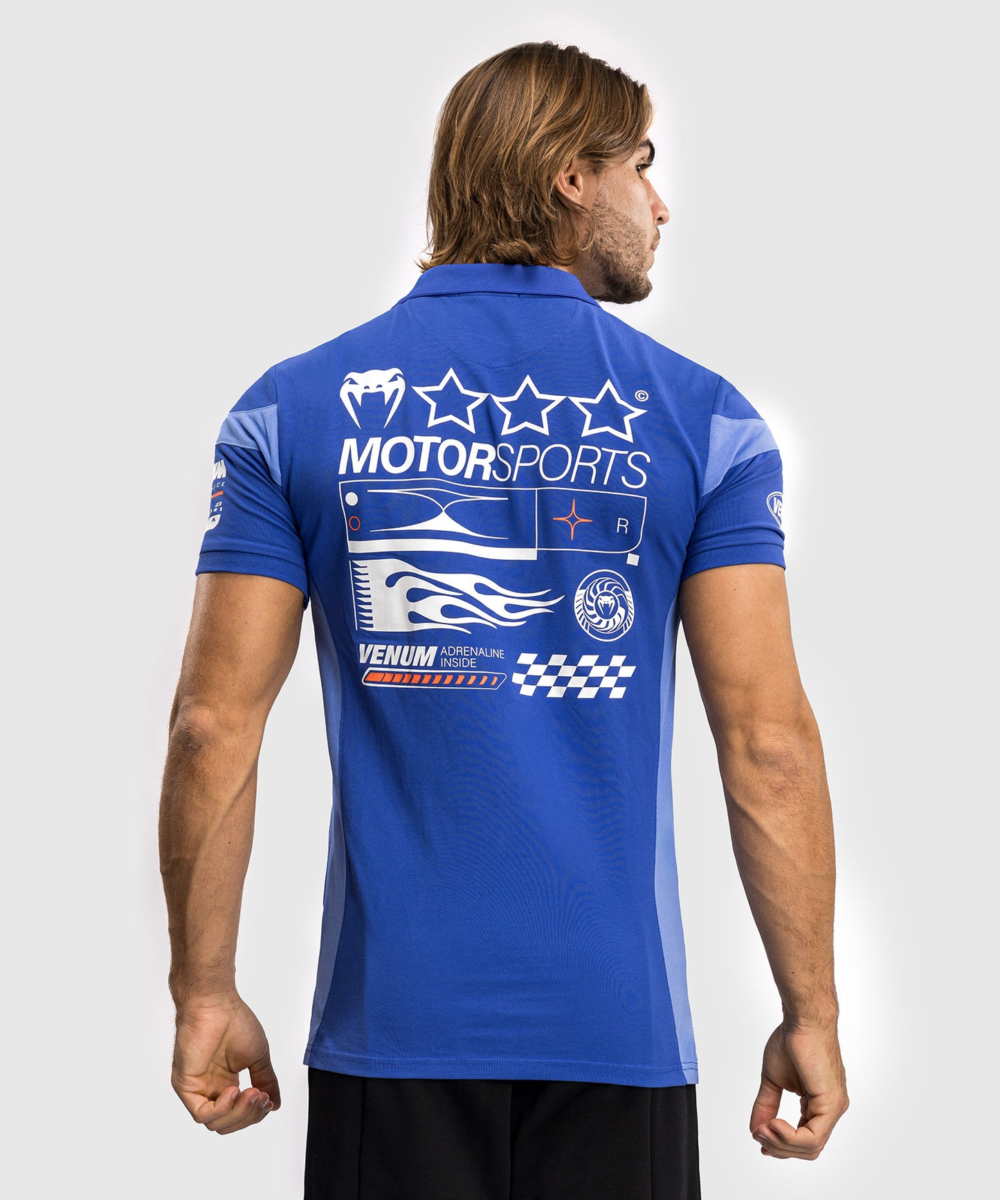 Polo en Coton Venum Motorsport - Bleu Royal