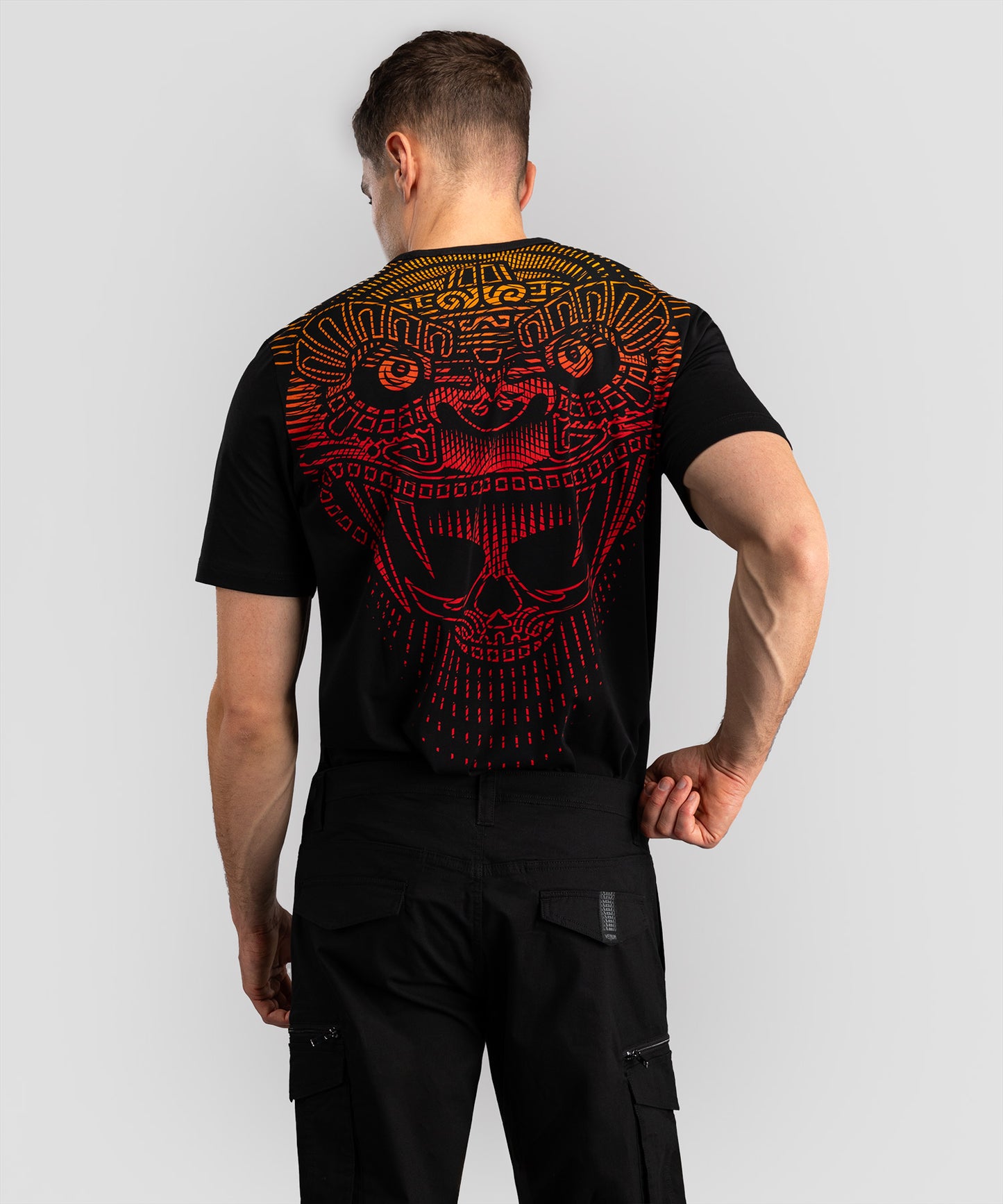 Venum Quetzal Fury T-Shirt - Schwarz/Fury Rot/Tangerine