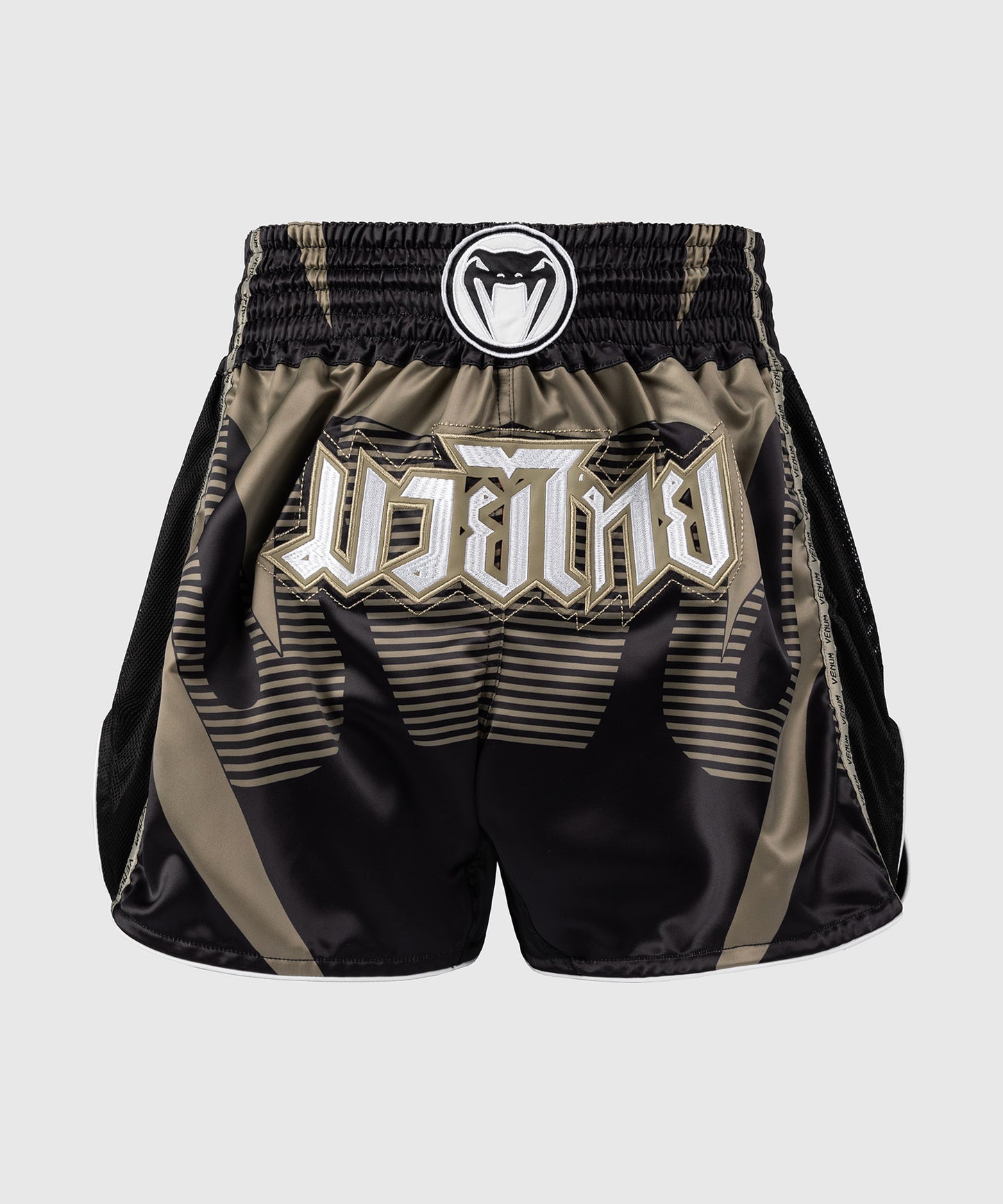 Venum Adrenaline Muay Thai Shorts – Schwarz/Sand