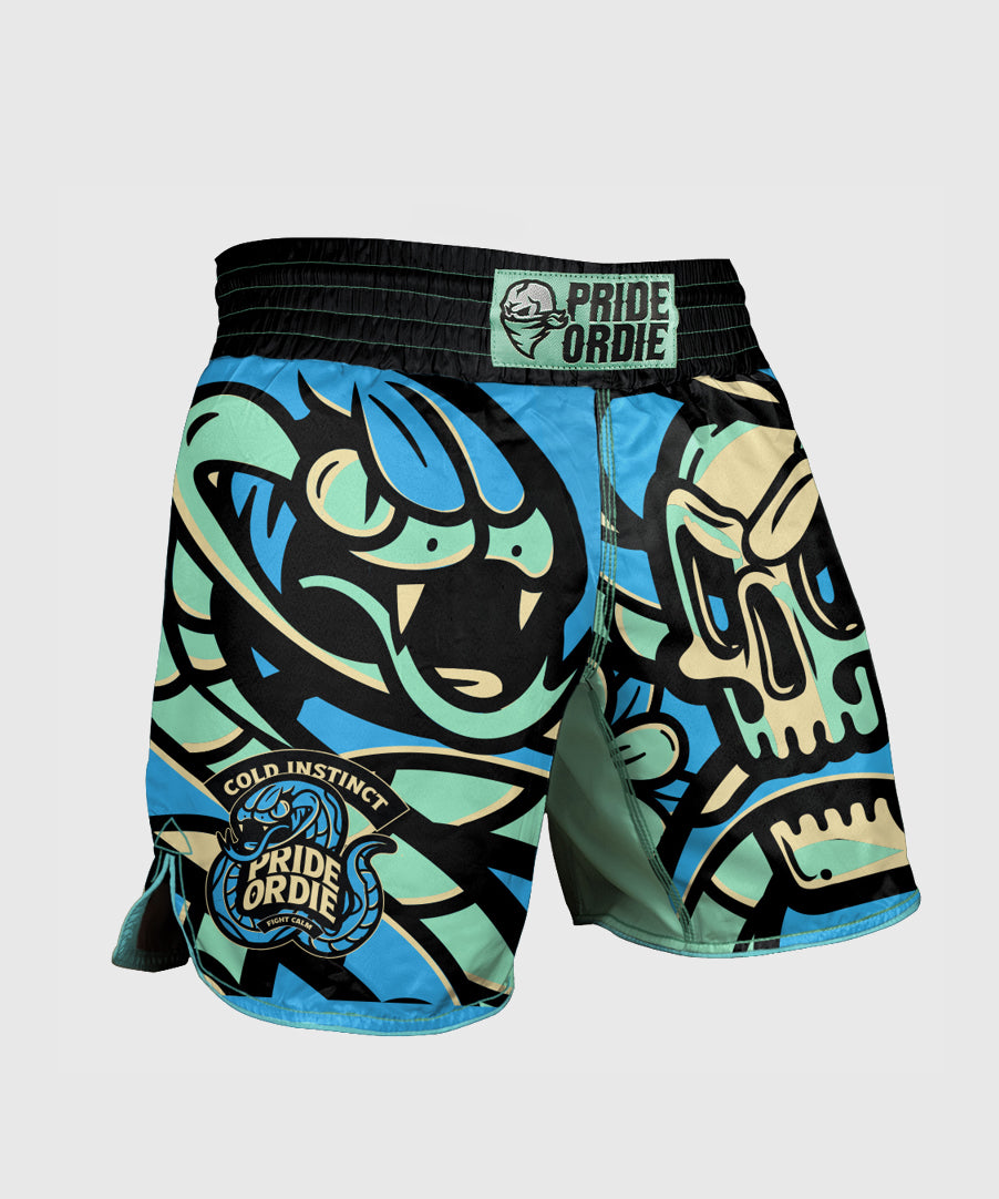 Pride Or Die Cold Instinct Fightshort - Blu