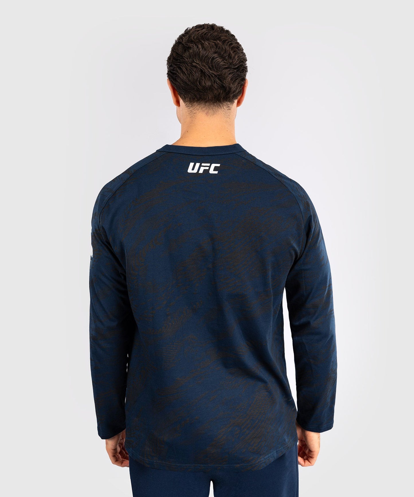 UFC Fusion by Venum Fight Week Men's Long Sleeve T-Shirt - Ocean Blue