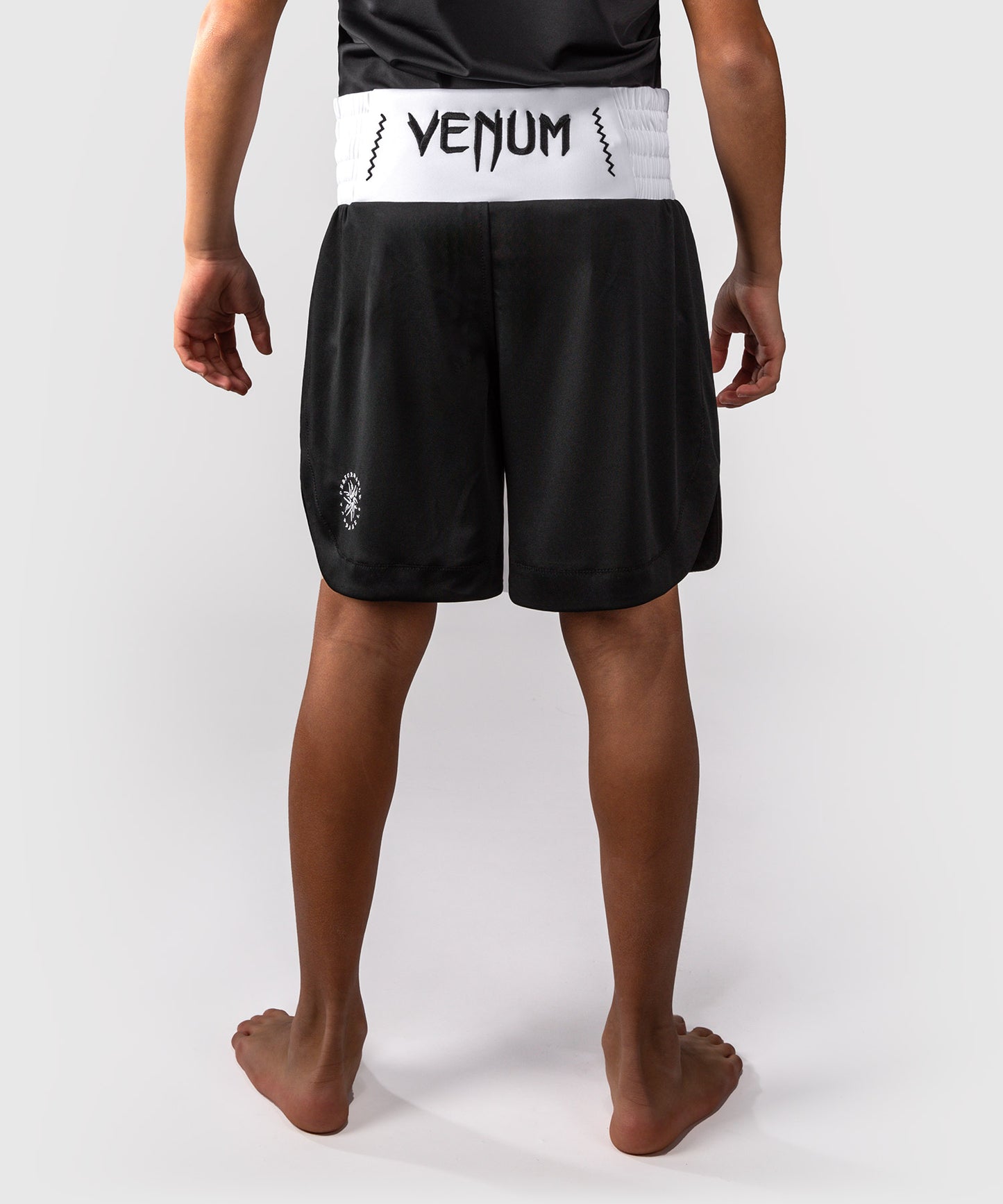 Short de Boxe Venum Classic Pour Enfants – Noir/Blanc