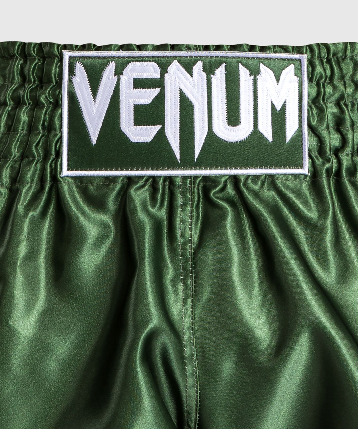 Venum Classic Muay Thai Shorts Khaki/Weiß