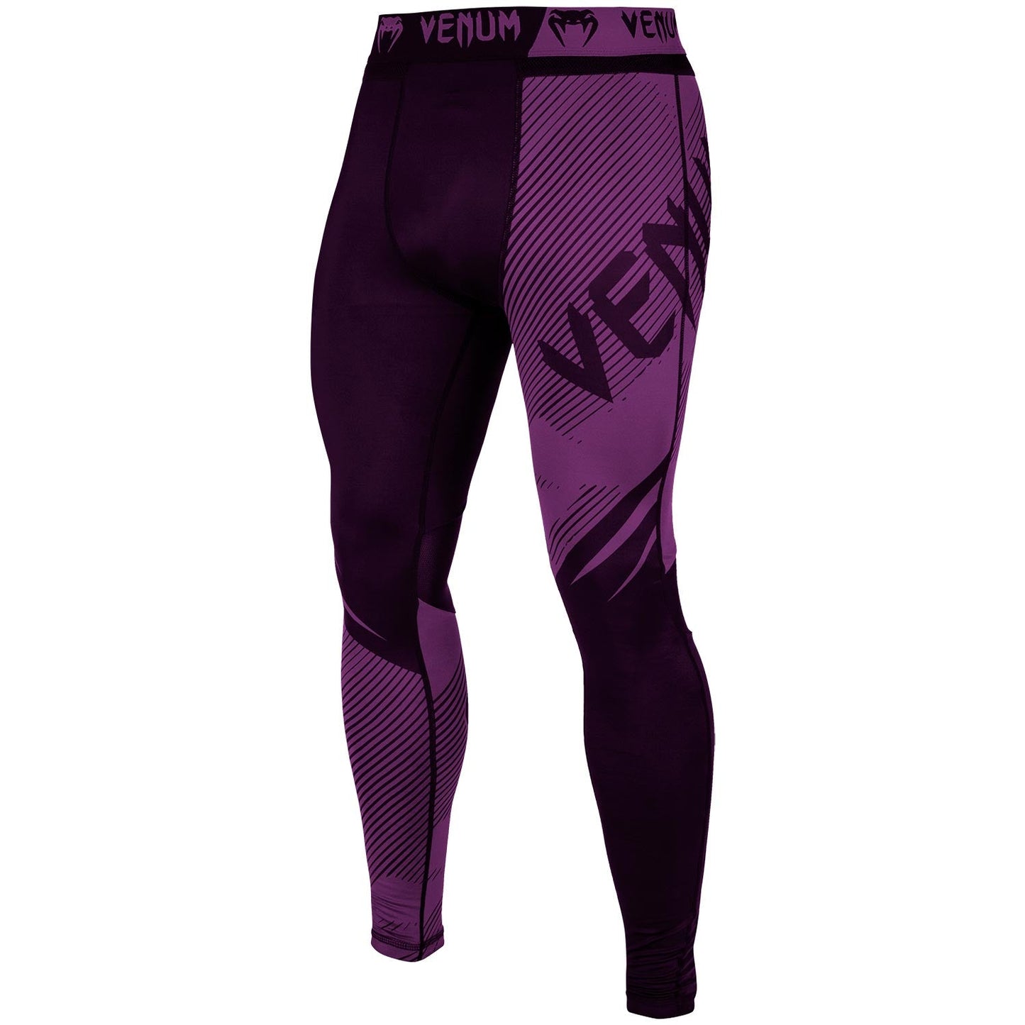 Venum NoGi 2.0 IBJJF Approved Compression Pants - Black/Purple