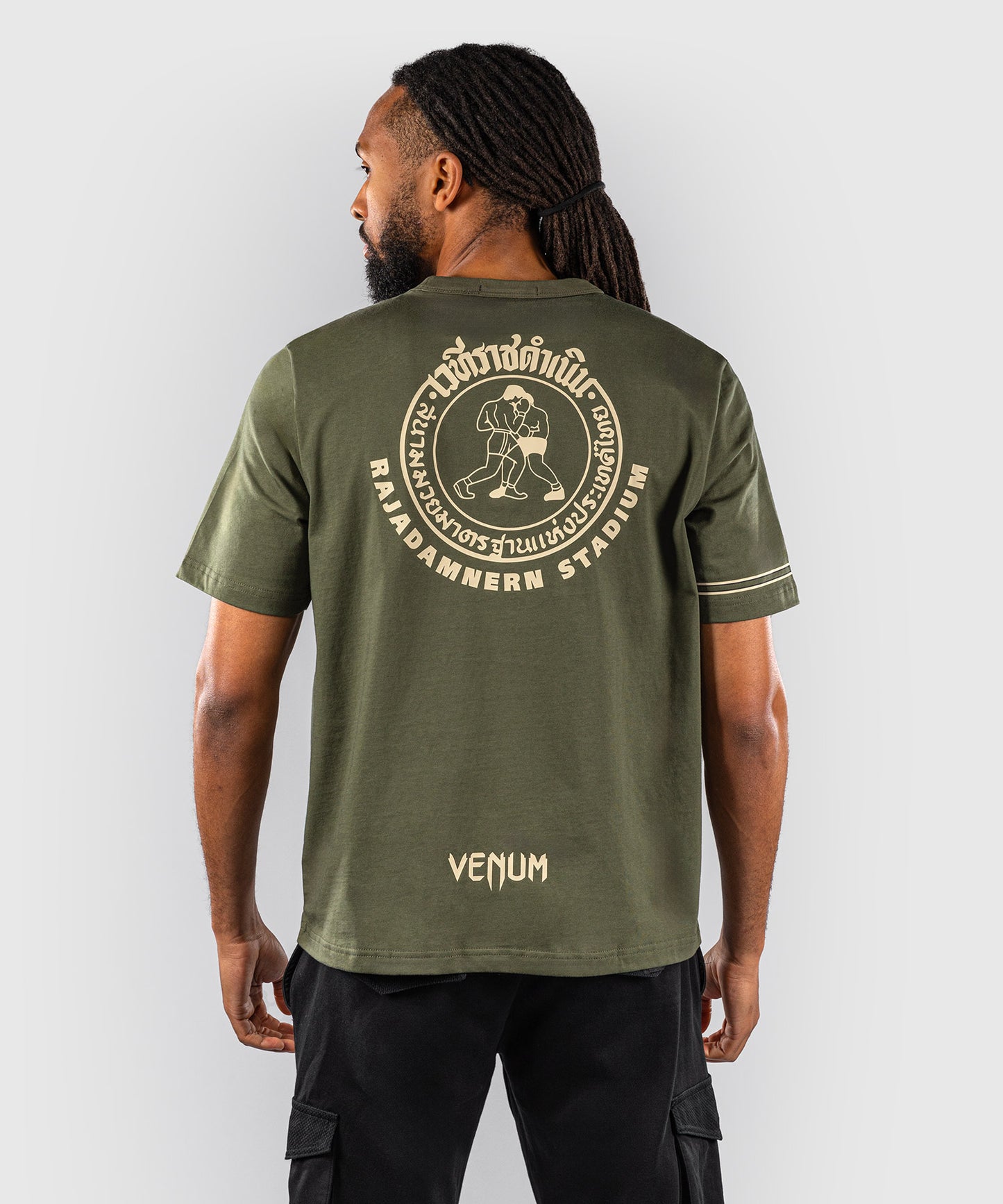 Venum x Rajadamnern T-Shirt - Verde Militare
