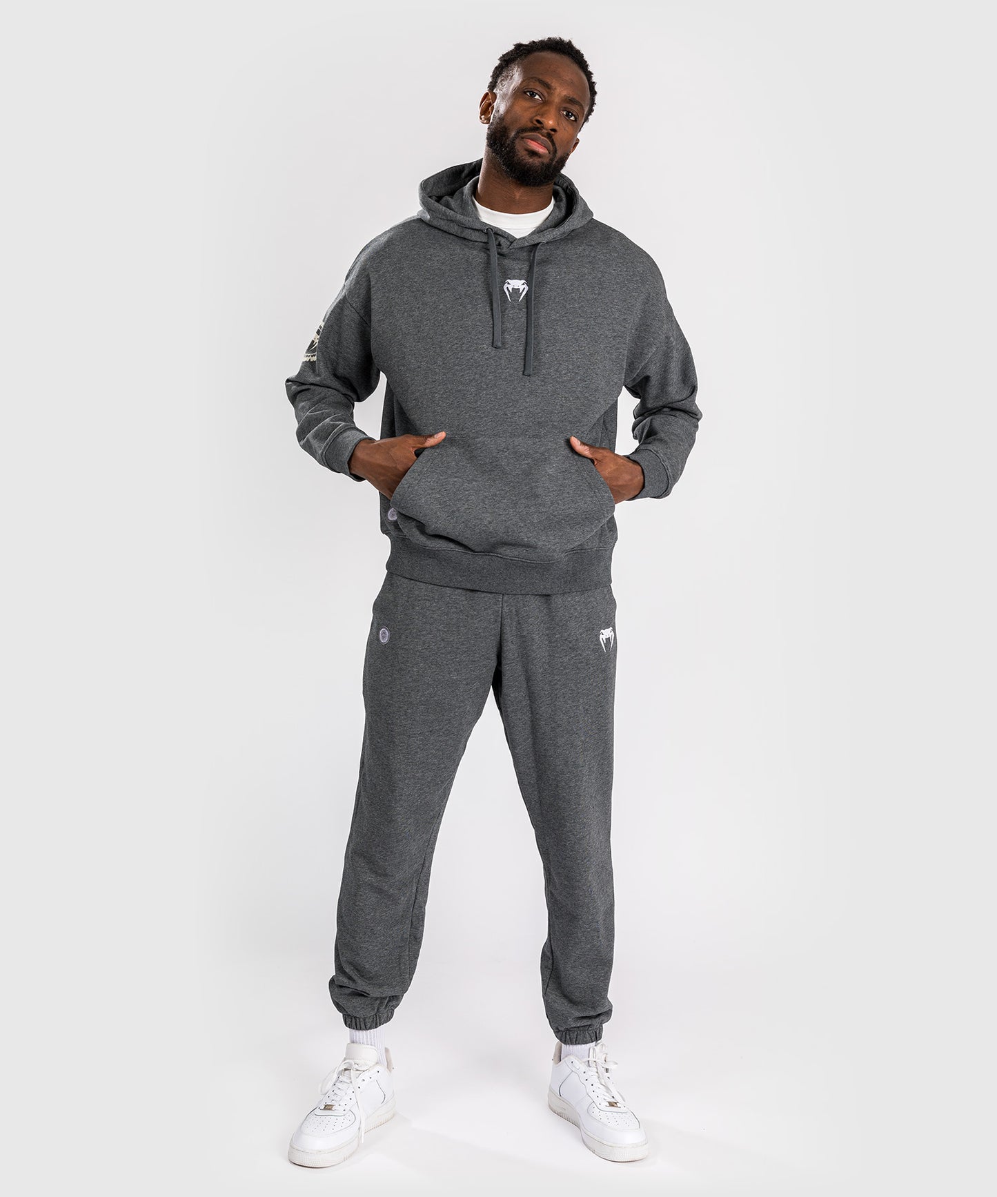 Venum Vortex XL Lite Men's Hoodie - Dark Heather Grey