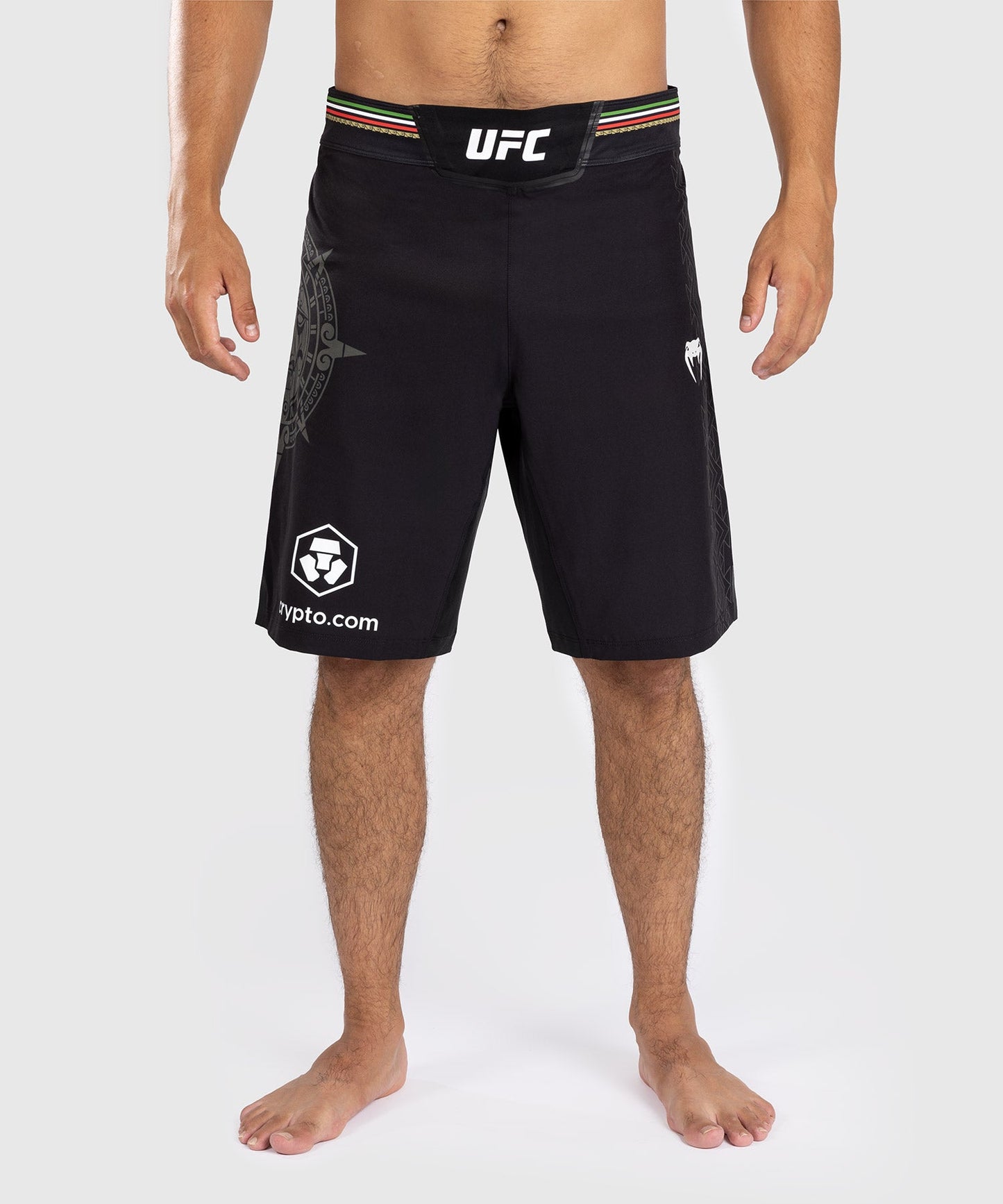 Noche UFC by Venum Authentic Fight Night Short for Men - Long Cut - Black