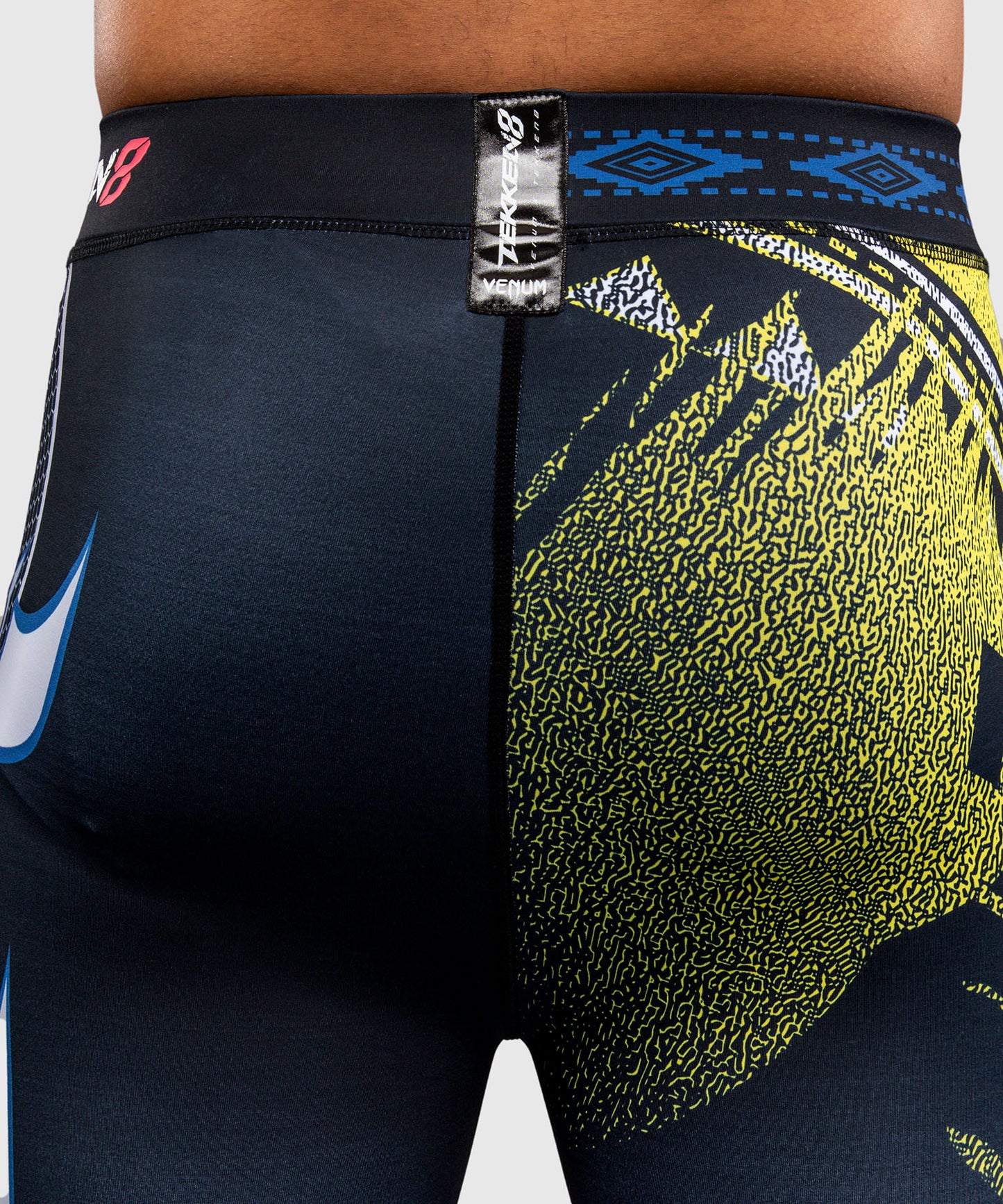 Venum x TEKKEN 8 Mallas King - Negro/Amarillo
