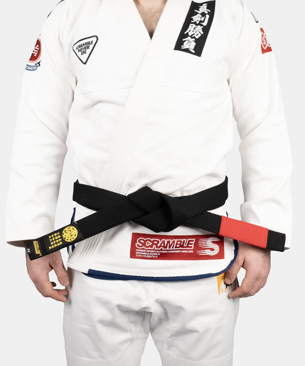 Scramble Elemental BJJ Belt - Black