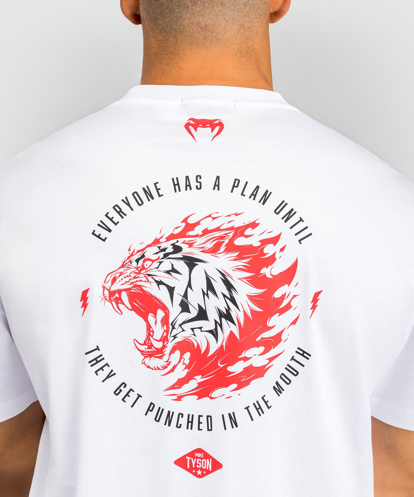Venum x Mike Tyson Tiger Camiseta - Blanco Óptico
