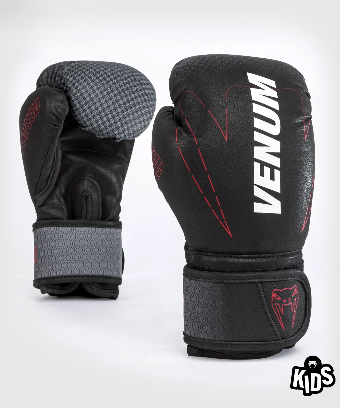 Venum Okinawa 3.0 Boxhandschuhe- Für Kinder - Schwarz/Rot