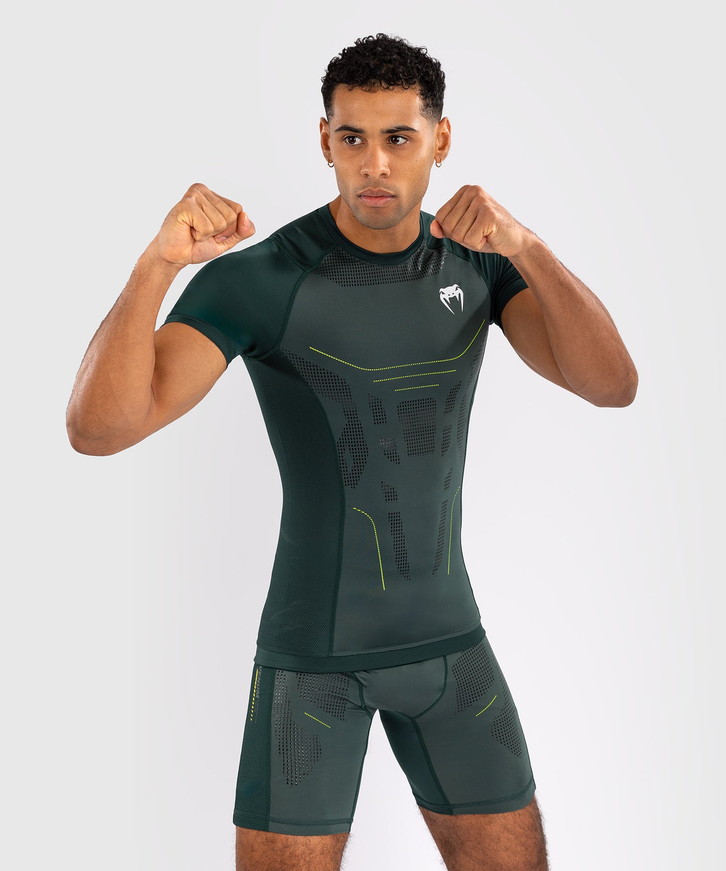 Rashguard Venum Technical 3.0 - Vert Forêt
