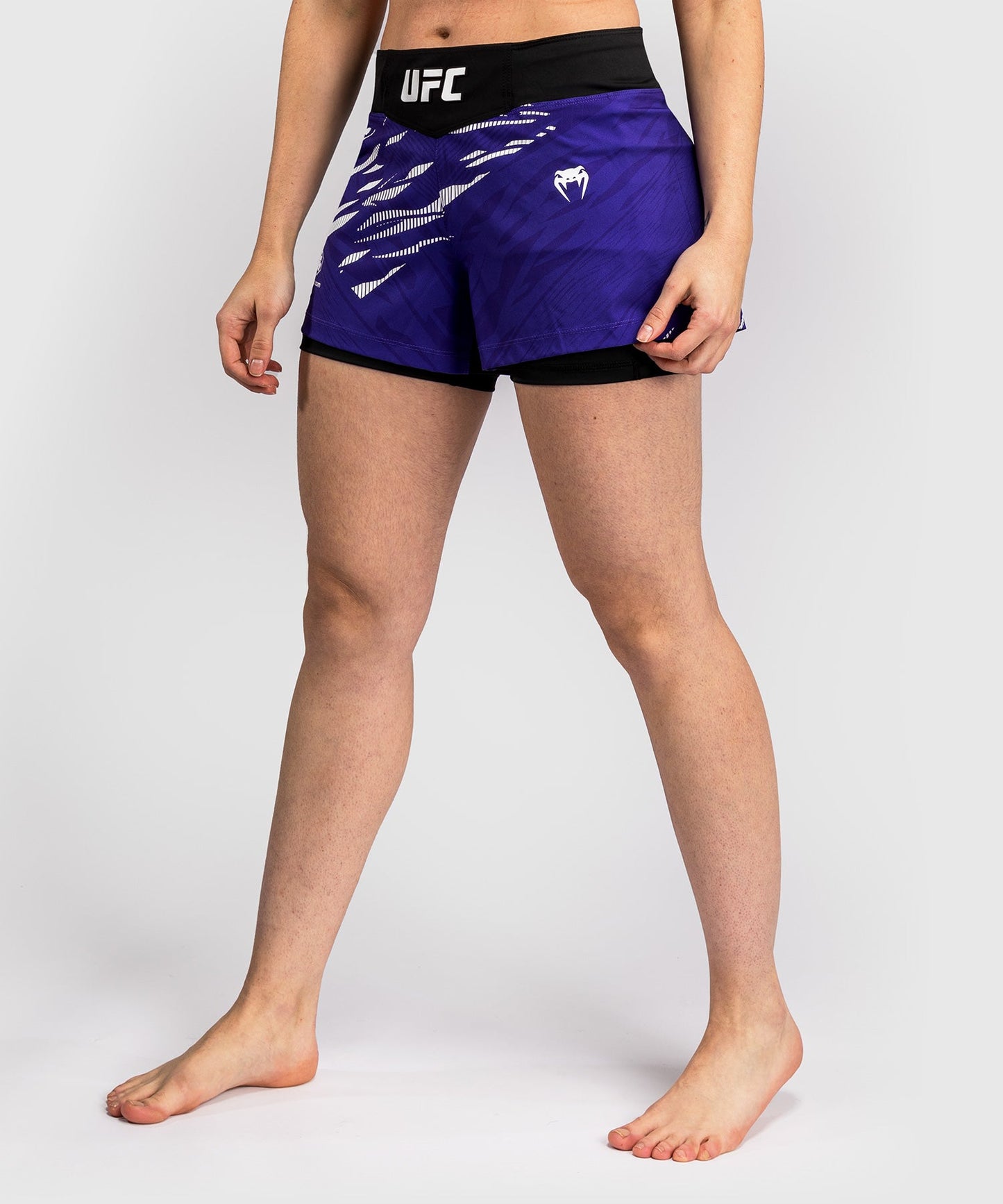 Women's UFC Fusion by Venum Authentic Fight Night Shorts - Purple