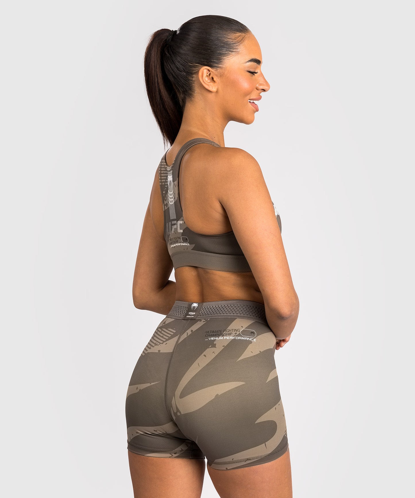 UFC Adrenaline by Venum Fight Week Frauen Vale Tudo Short - Charcoal Grey