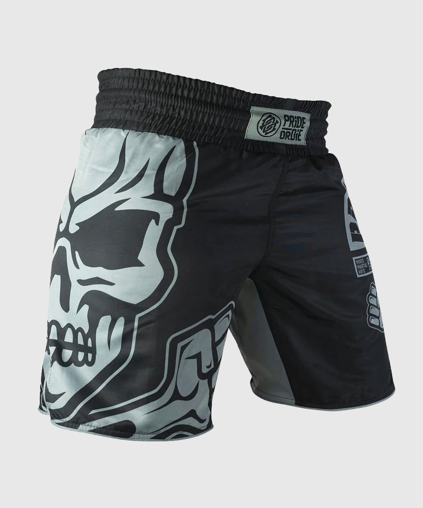 Fightshort Pride Or Die Busted Knuckles - Noir