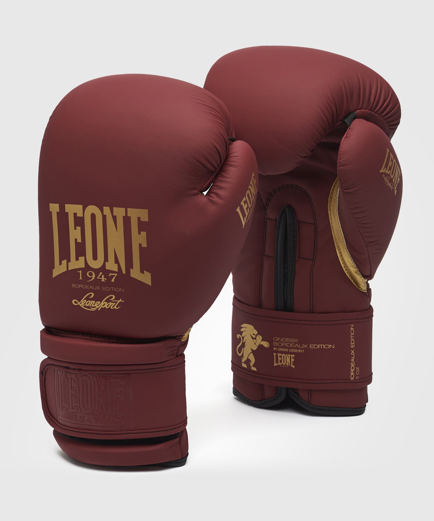 Gants de Boxe Leone Gn059x - Bordeaux