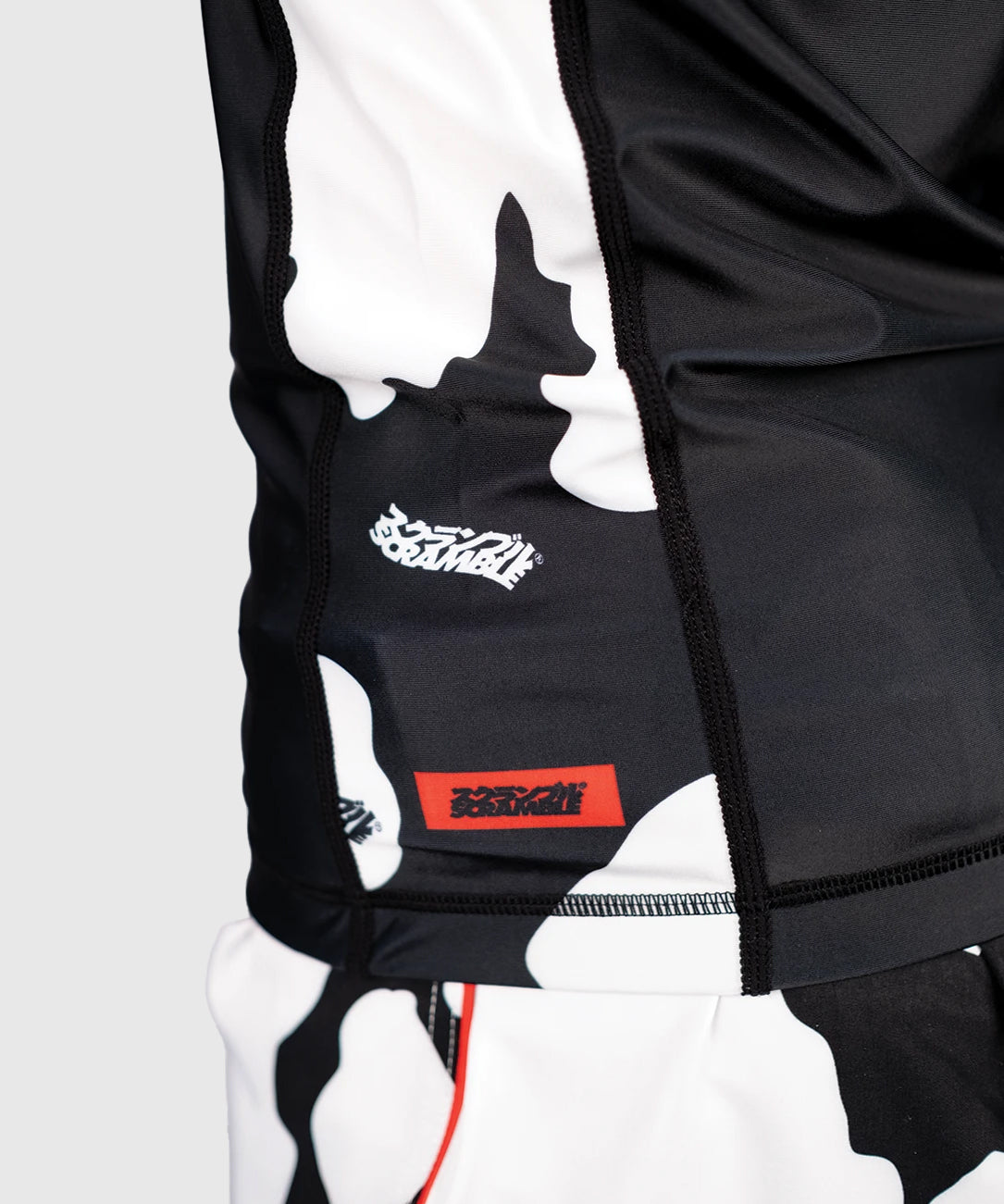 Scramble Wagyu Short-Sleeved Rashguard - Black