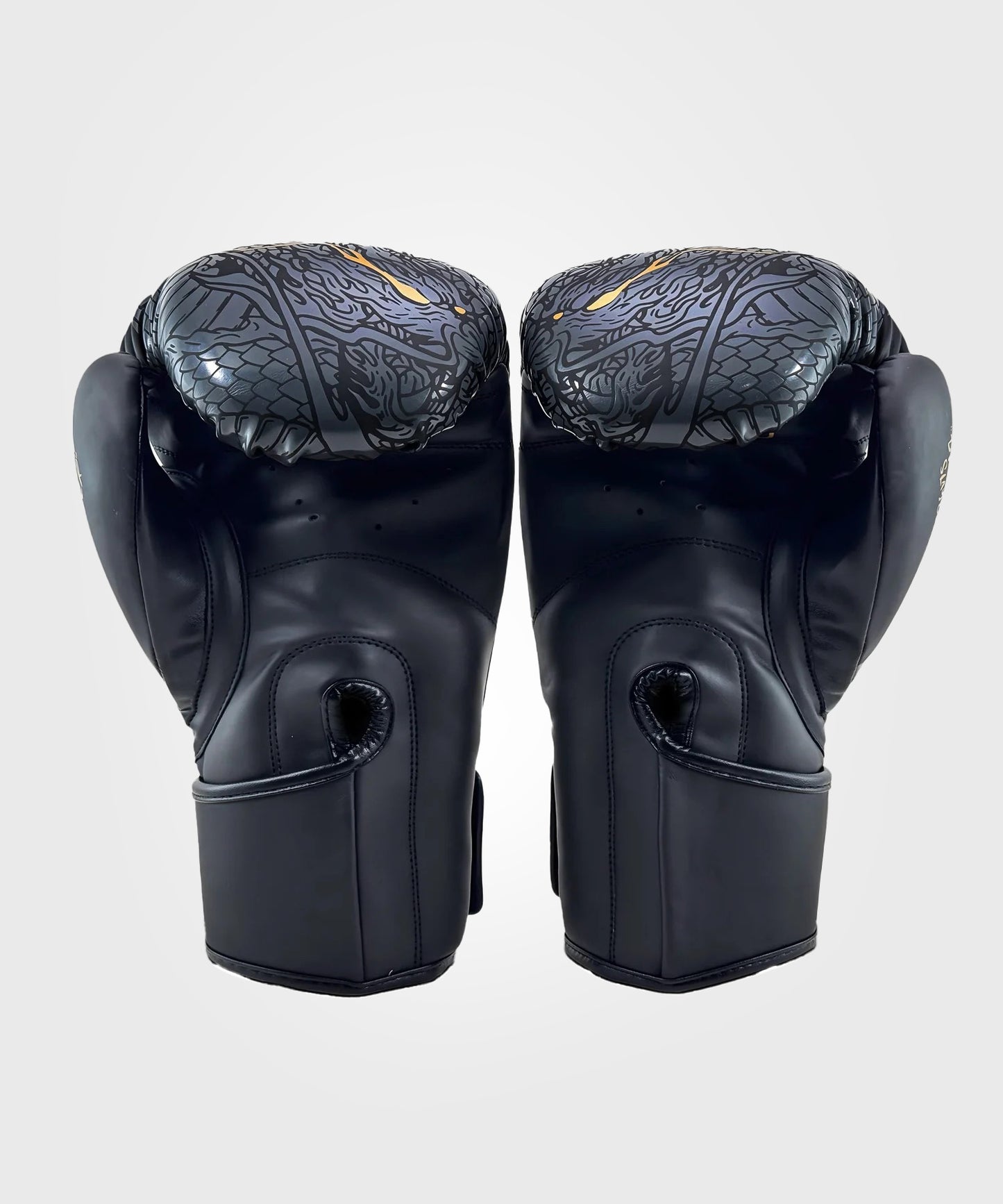 Fumetsu Dragon Slayer Boxing Gloves - Black/Gold
