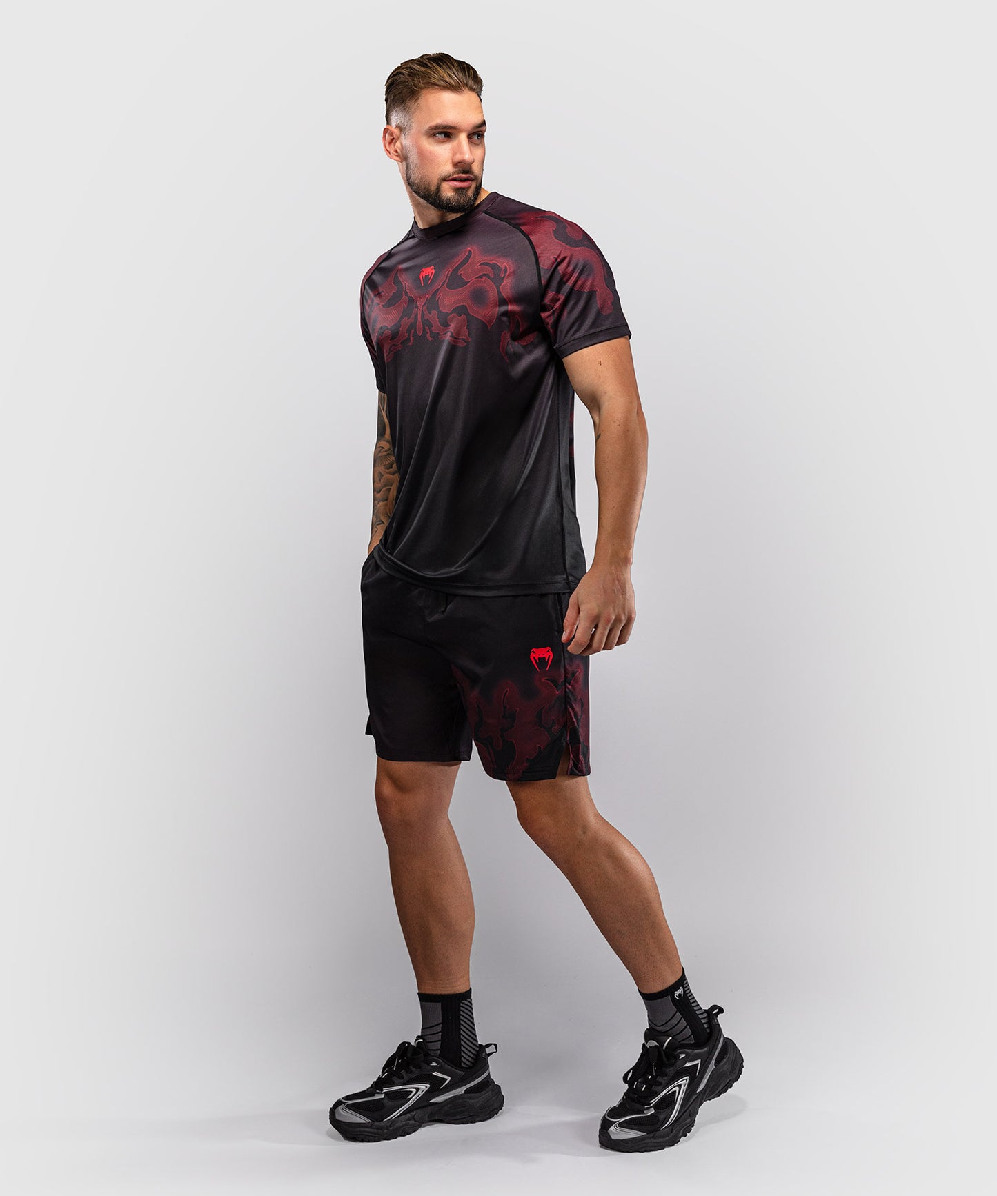 T-shirt Dry Tech Venum Spectre – Noir/Rouge